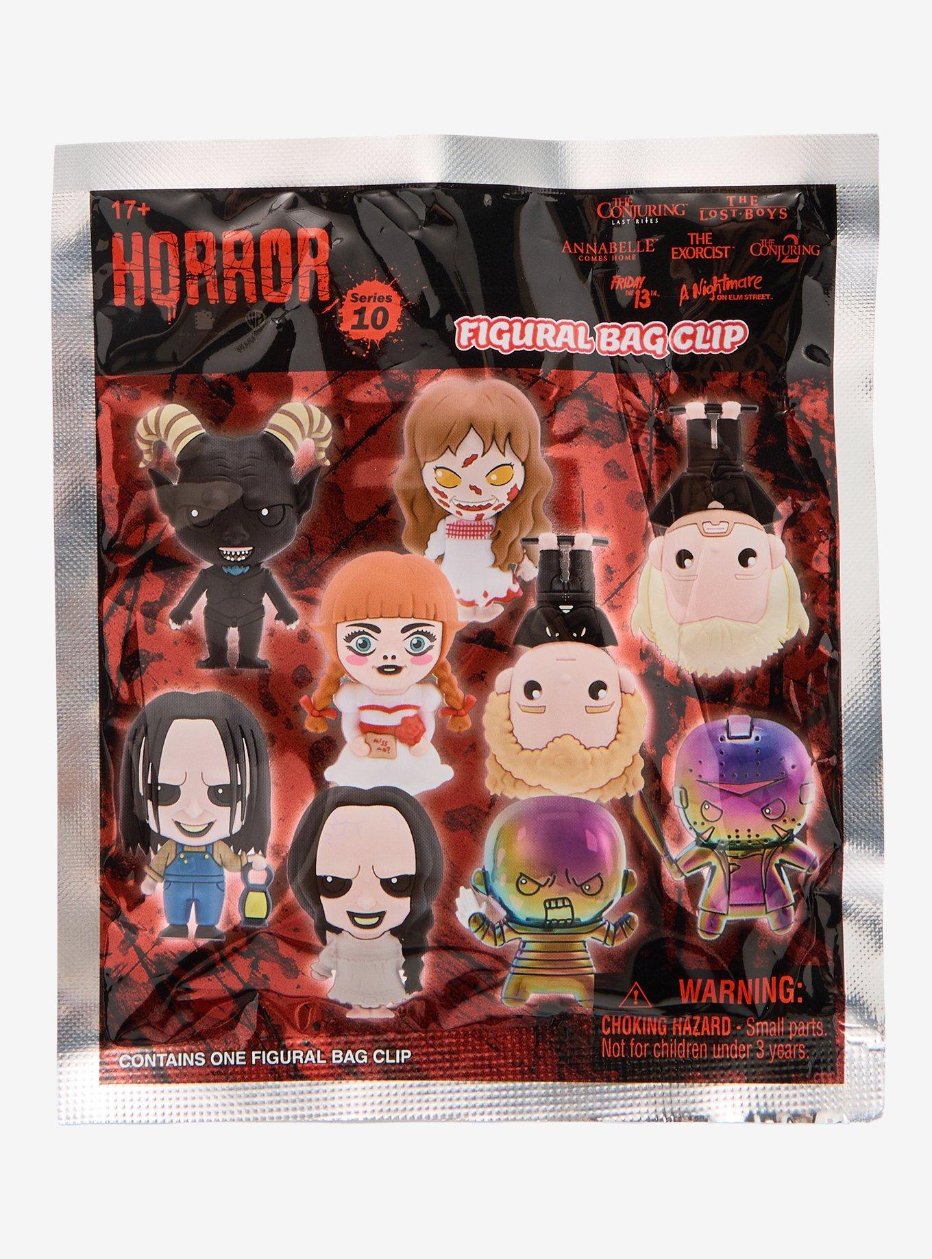 Horror Characters Series 10 Blind Bag Figural Bag Clip