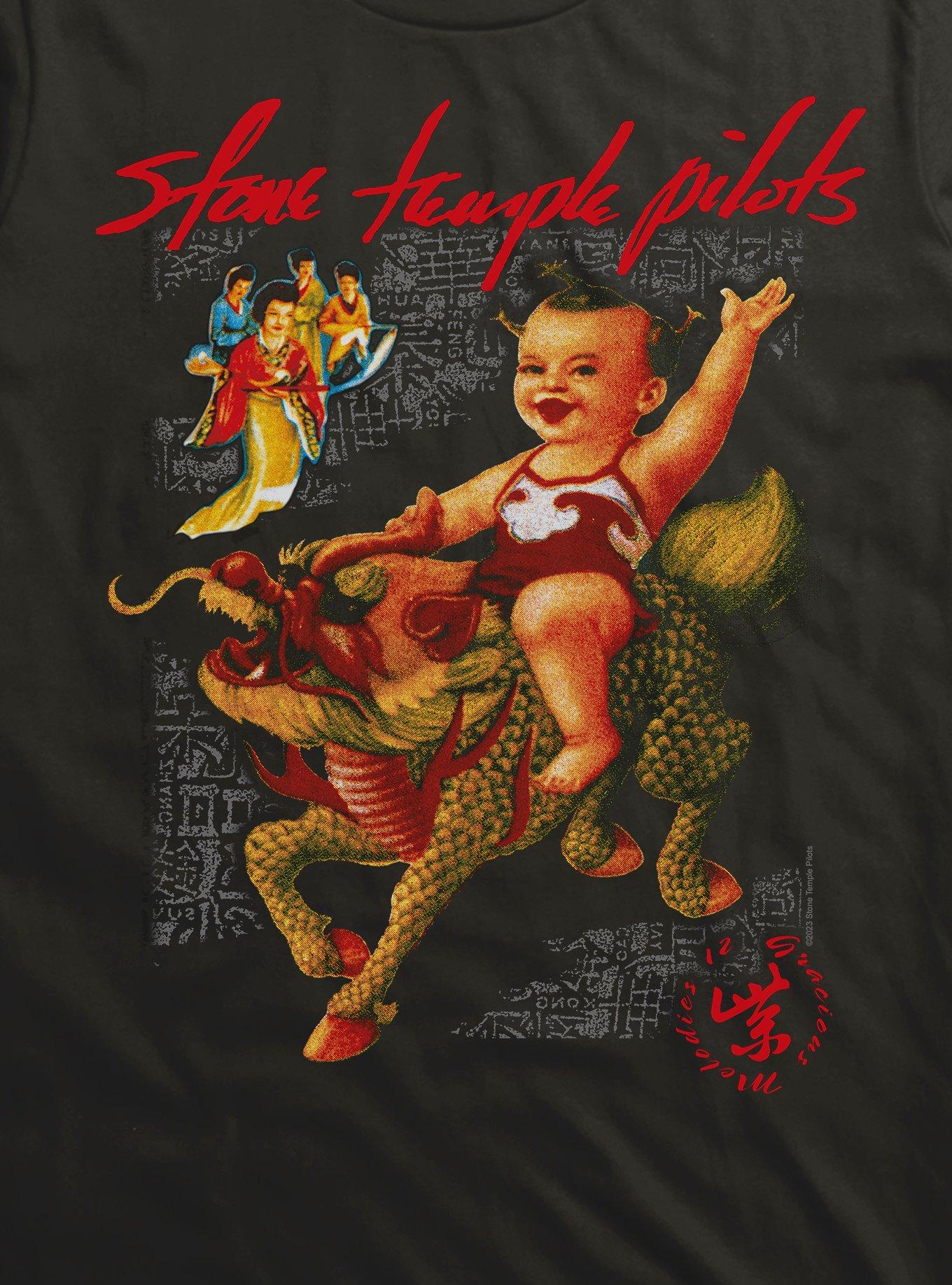 Stone Temple Pilots Purple Jumbo Print T-Shirt, , hi-res