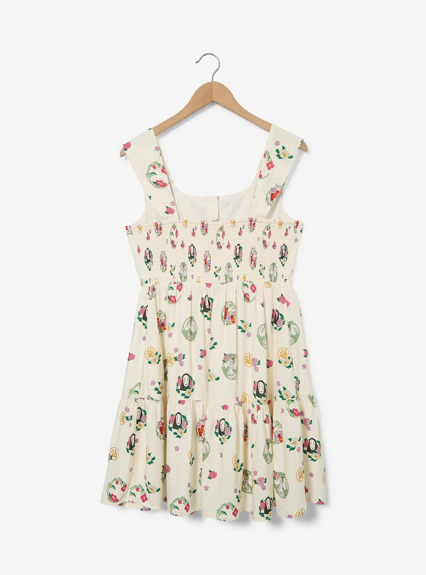 Studio Ghibli&reg; Spirited Away Floral Characters Allover Print Tank Dress - BoxLunch Exclusive, , hi-res