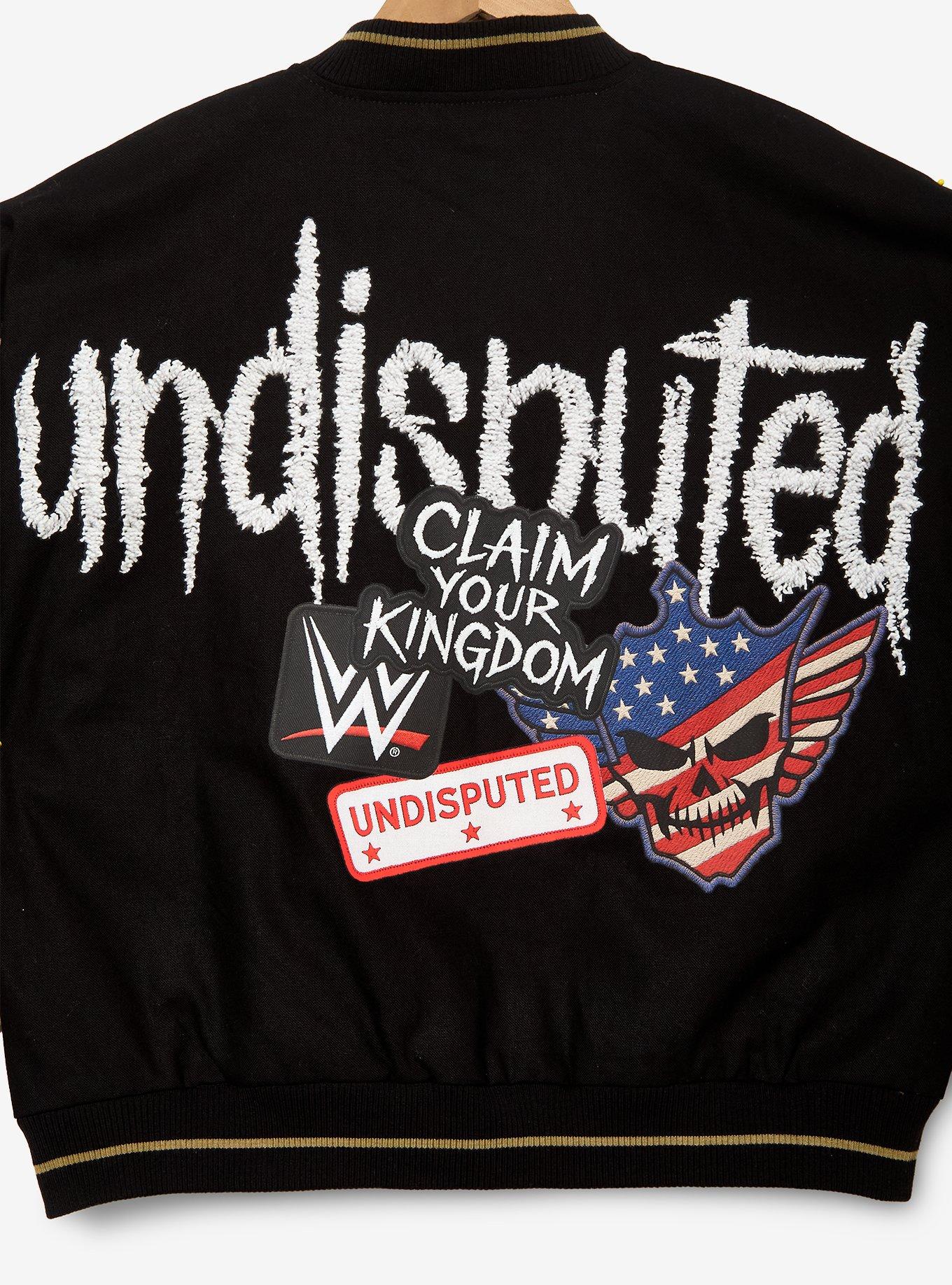 WWE Cody Rhodes Icons Varsity Jacket - BoxLunch Exclusive, BLACK, alternate