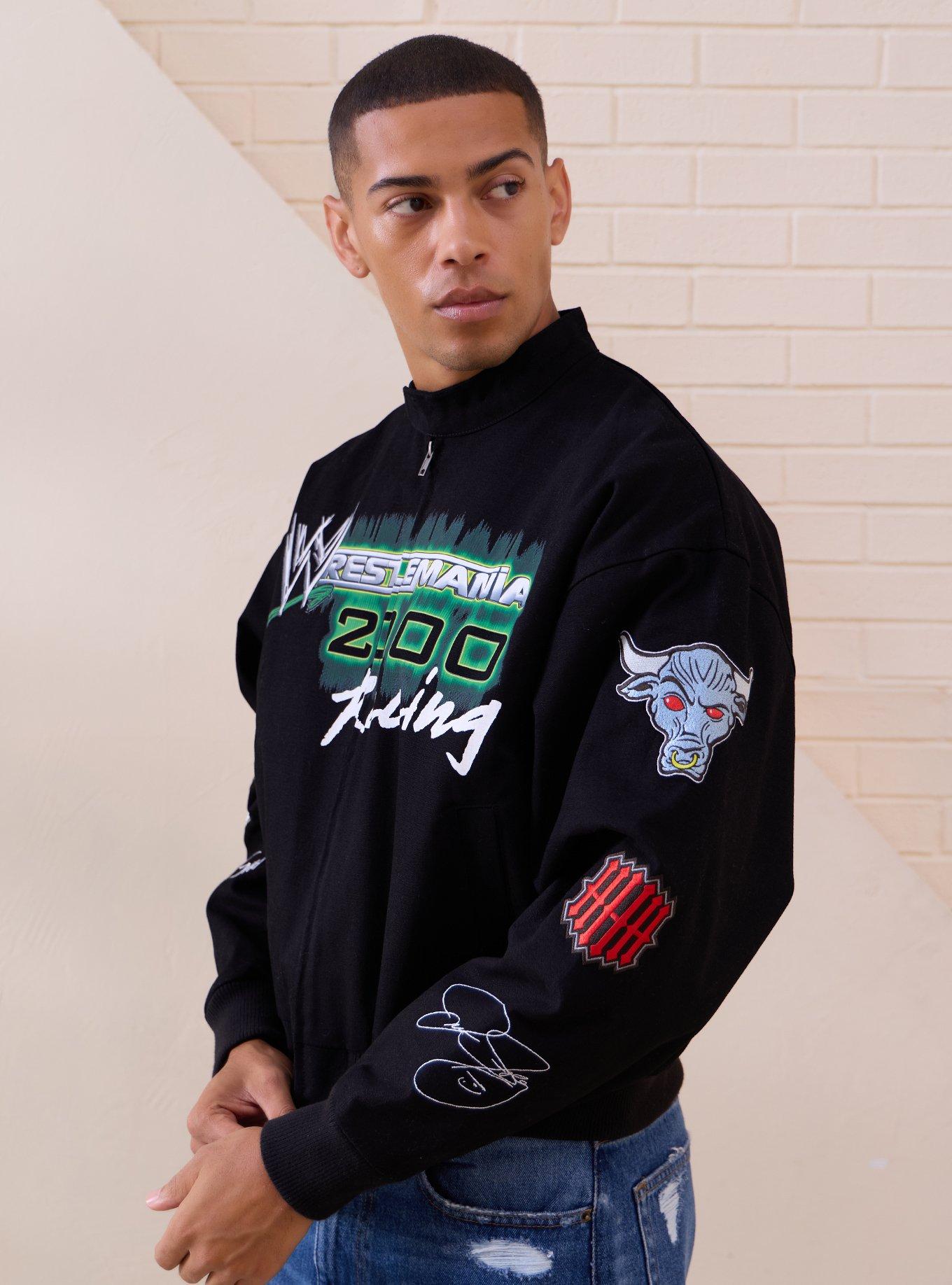 WWE WrestleMania 2000 Racing Moto Jacket - BoxLunch Exclusive