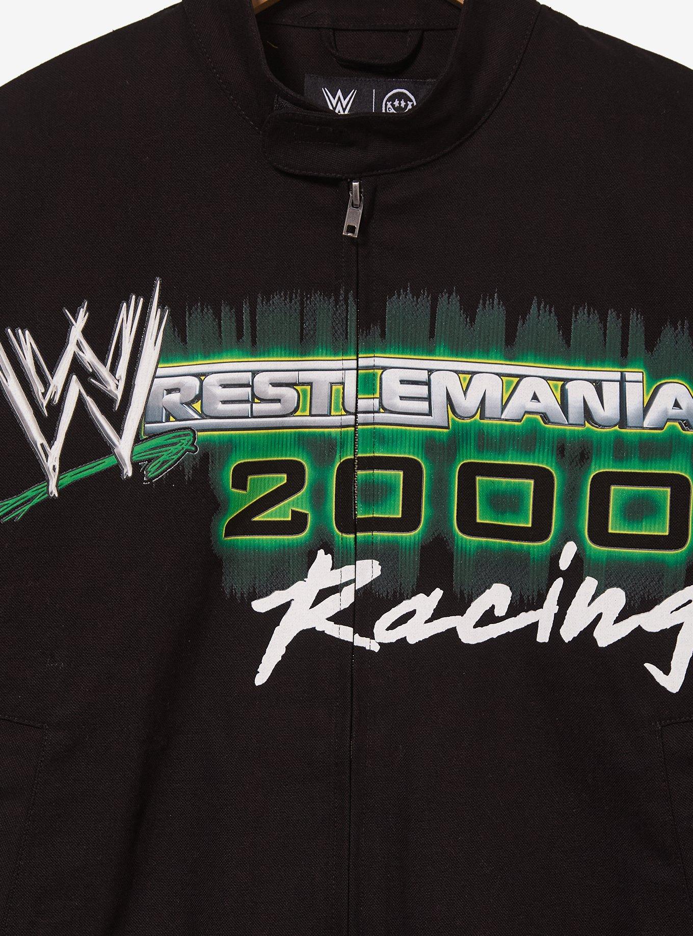WWE WrestleMania 2000 Racing Moto Jacket - BoxLunch Exclusive, BLACK, alternate - view 5