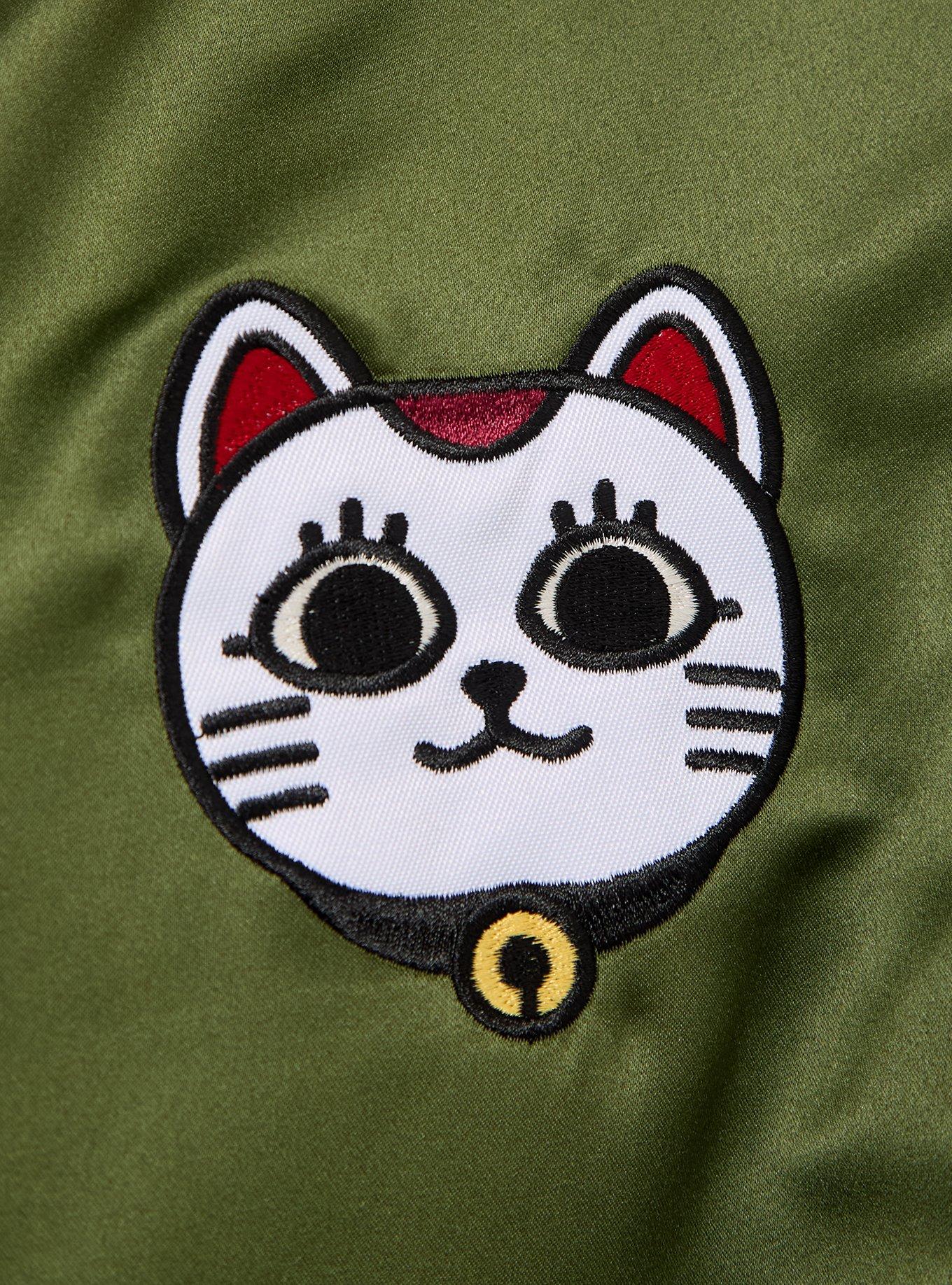 Dandadan Turbo Granny Bomber Jacket - BoxLunch Exclusive, GREEN, alternate