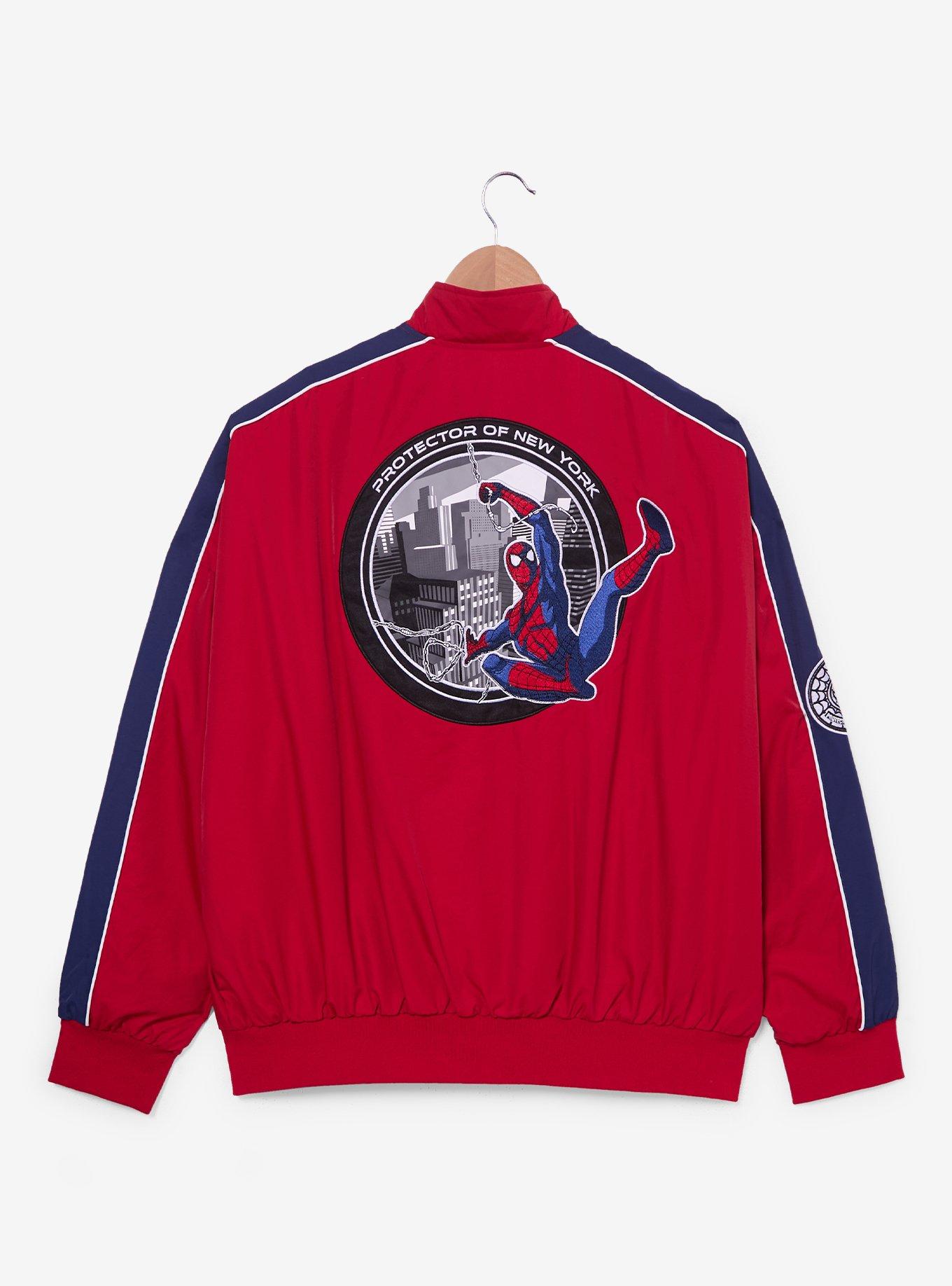 Marvel Spider-Man Color Block Windbreaker - BoxLunch Exclusive, , hi-res