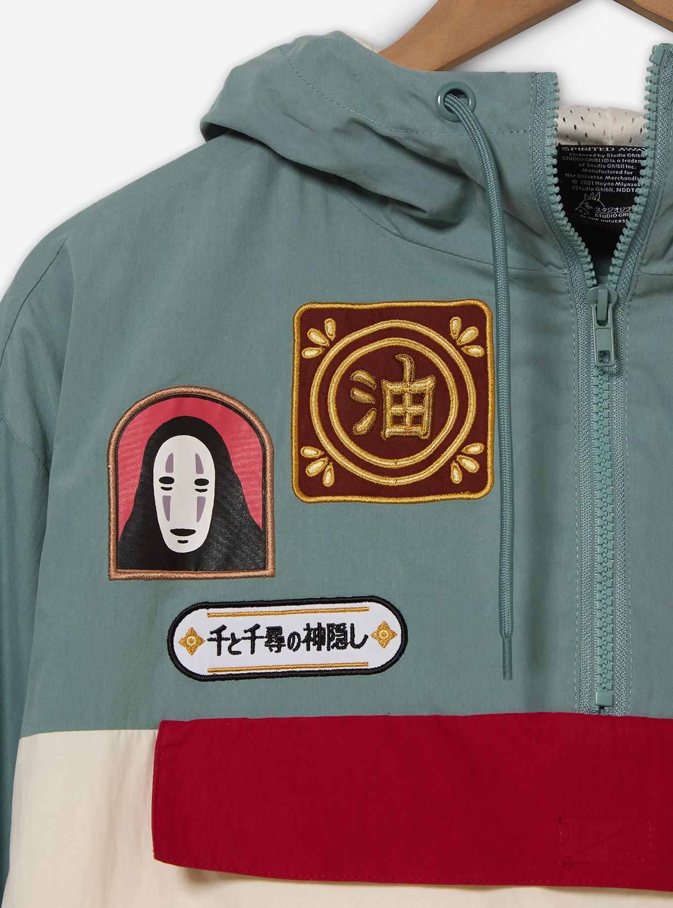 Studio Ghibli&reg; Spirited Away Embroidered Patchwork Windbreaker - BoxLunch Exclusive, MULTI, alternate - view 3