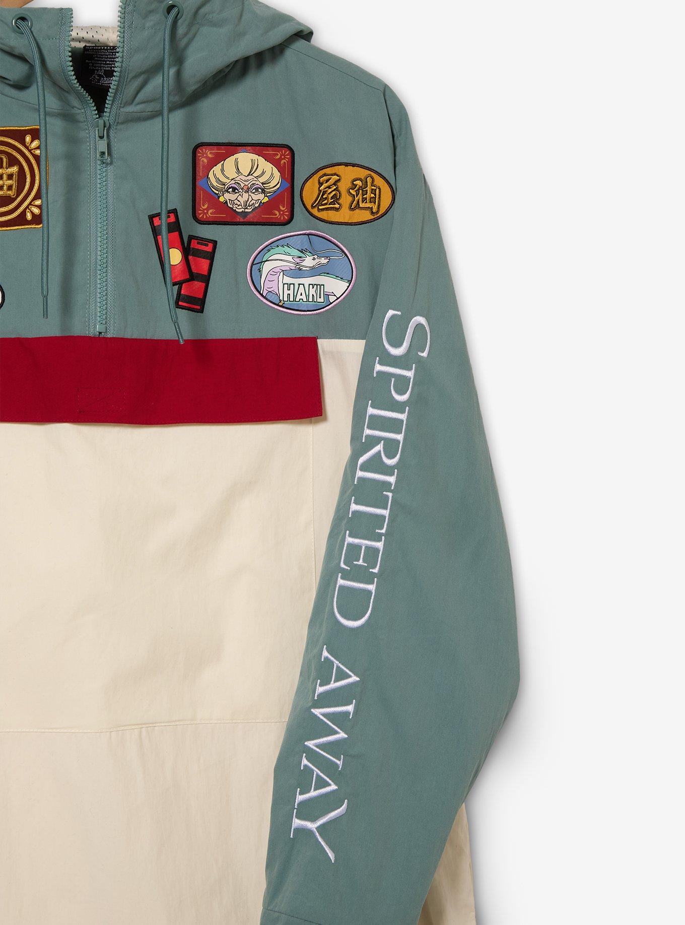 Studio Ghibli&reg; Spirited Away Embroidered Patchwork Windbreaker - BoxLunch Exclusive, MULTI, alternate - view 4