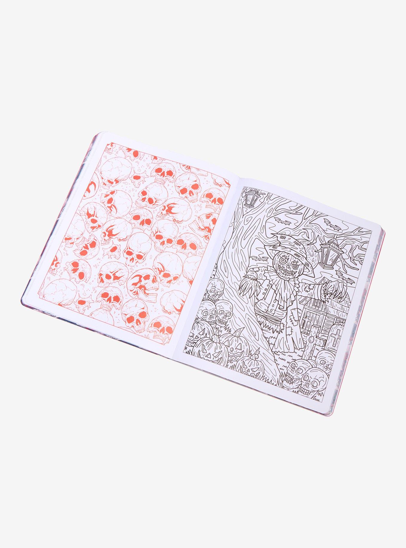 Dark Delights And Demons Coloring Book, , hi-res