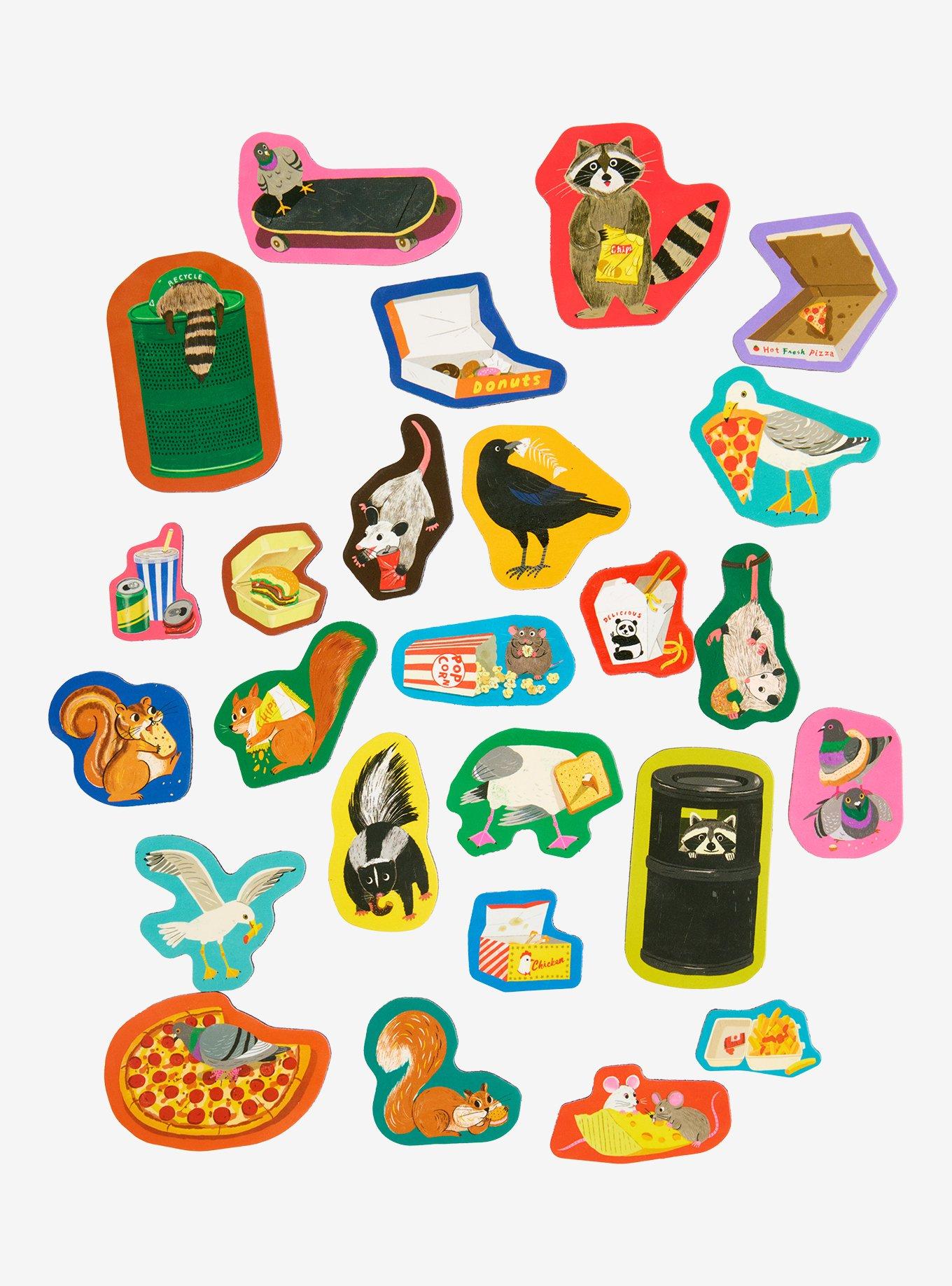 Trash Animals Magnet Set, , hi-res