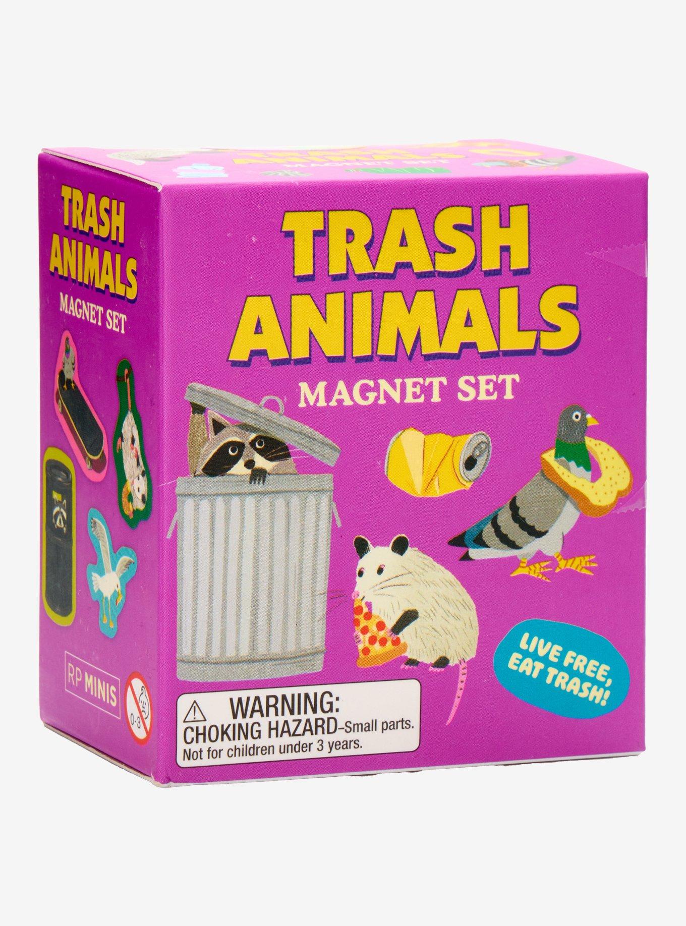 Trash Animals Magnet Set, , alternate