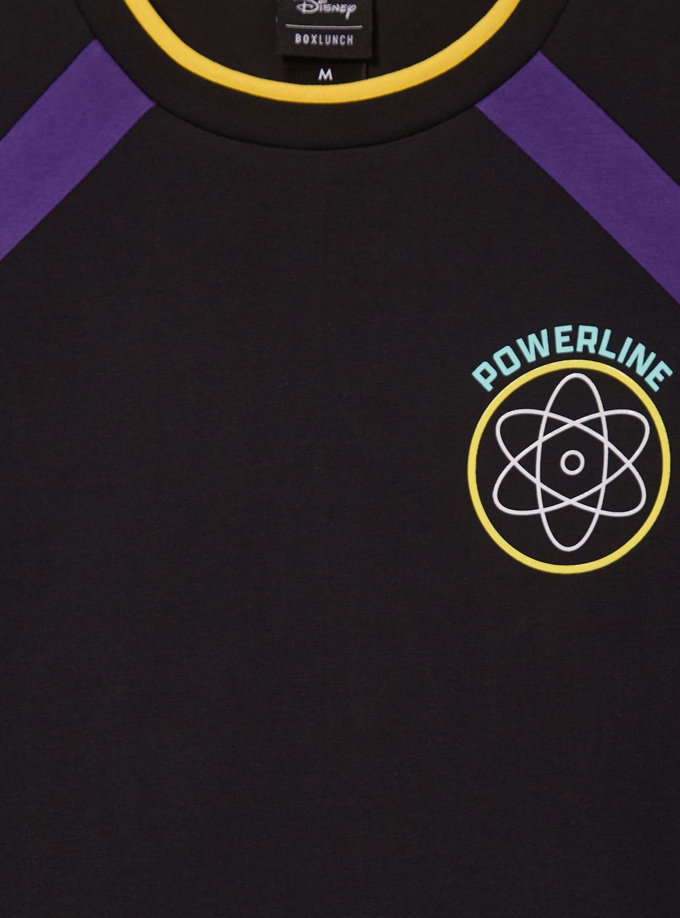 Disney A Goofy Movie Powerline Long Sleeve Shirt &mdash; BoxLunch Exclusive, BLACK, alternate