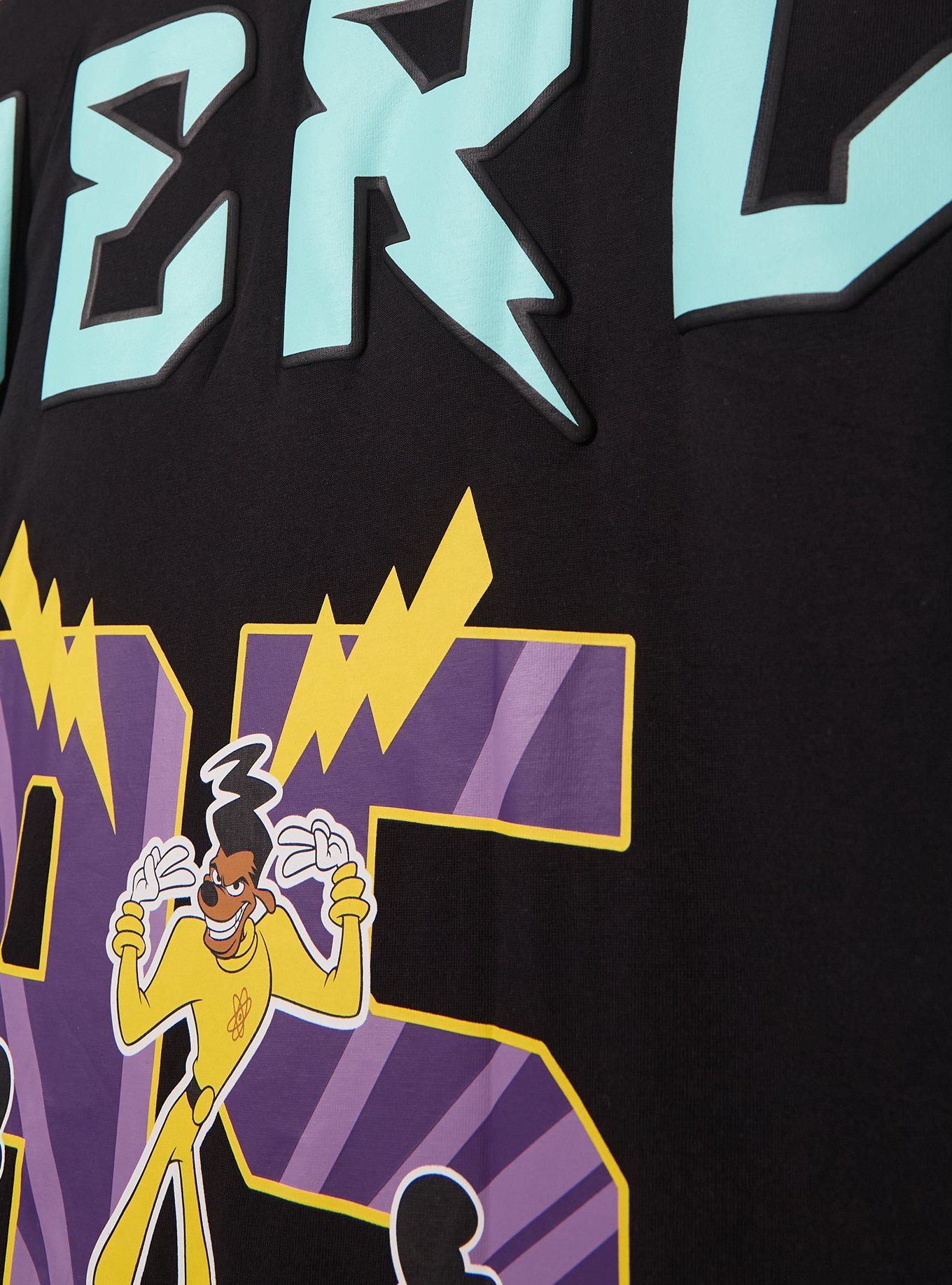 Disney A Goofy Movie Powerline Long Sleeve Shirt &mdash; BoxLunch Exclusive, BLACK, alternate