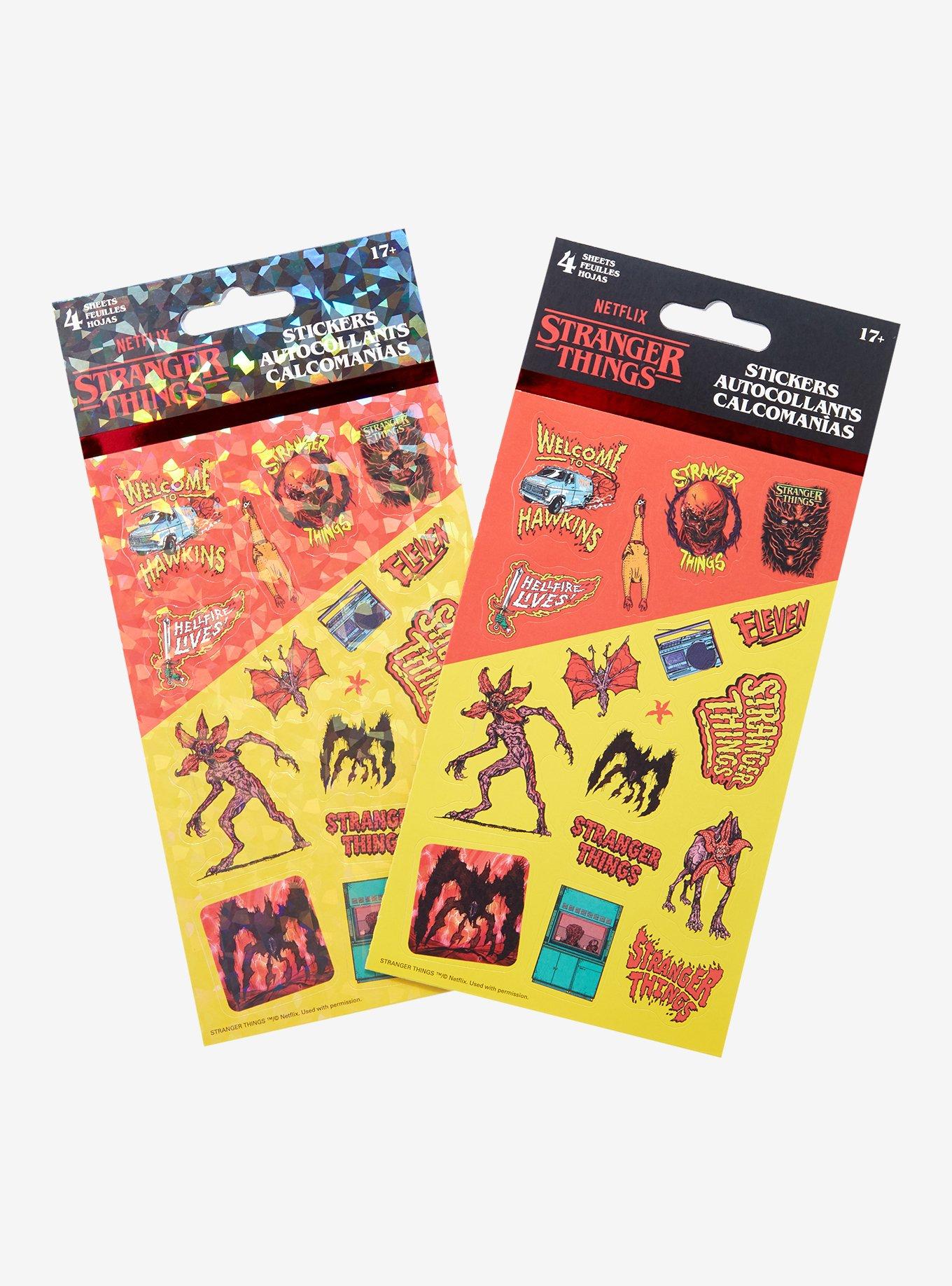 Stranger Things Symbols Sticker Sheets, , hi-res