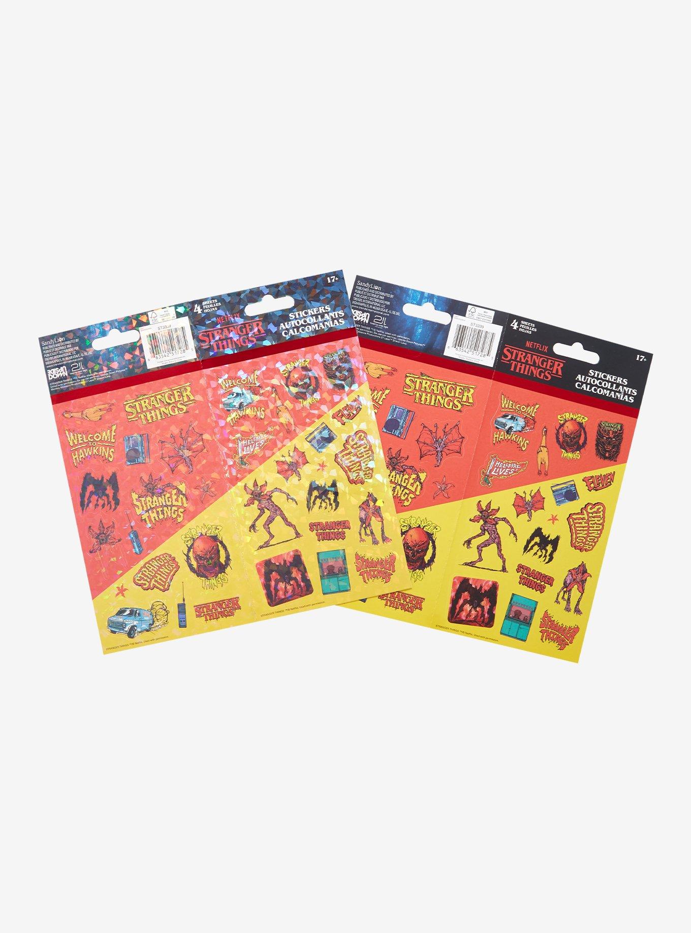 Stranger Things Symbols Sticker Sheets, , alternate