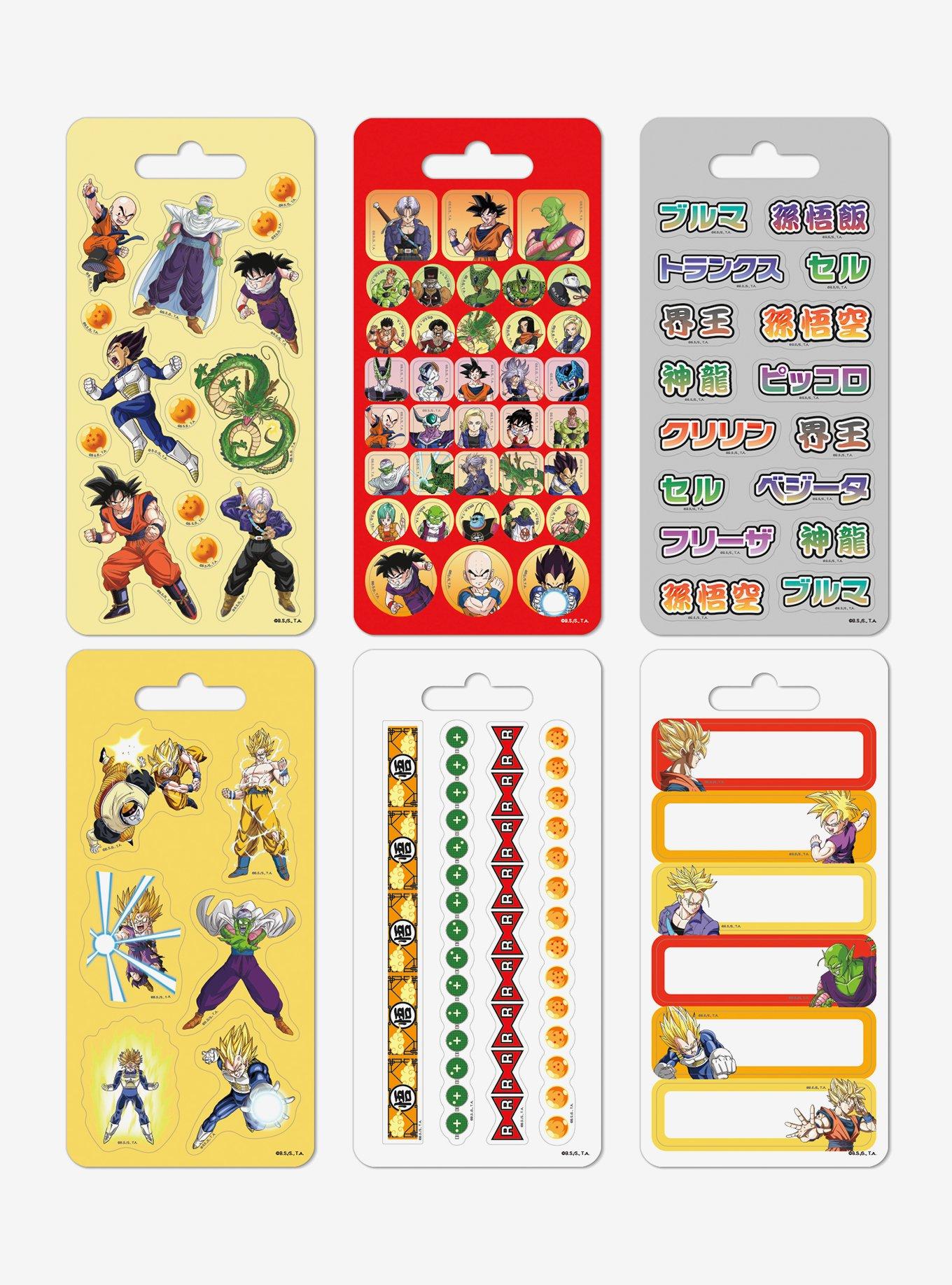 Dragon Ball Z Sticker Sheet Set, , hi-res