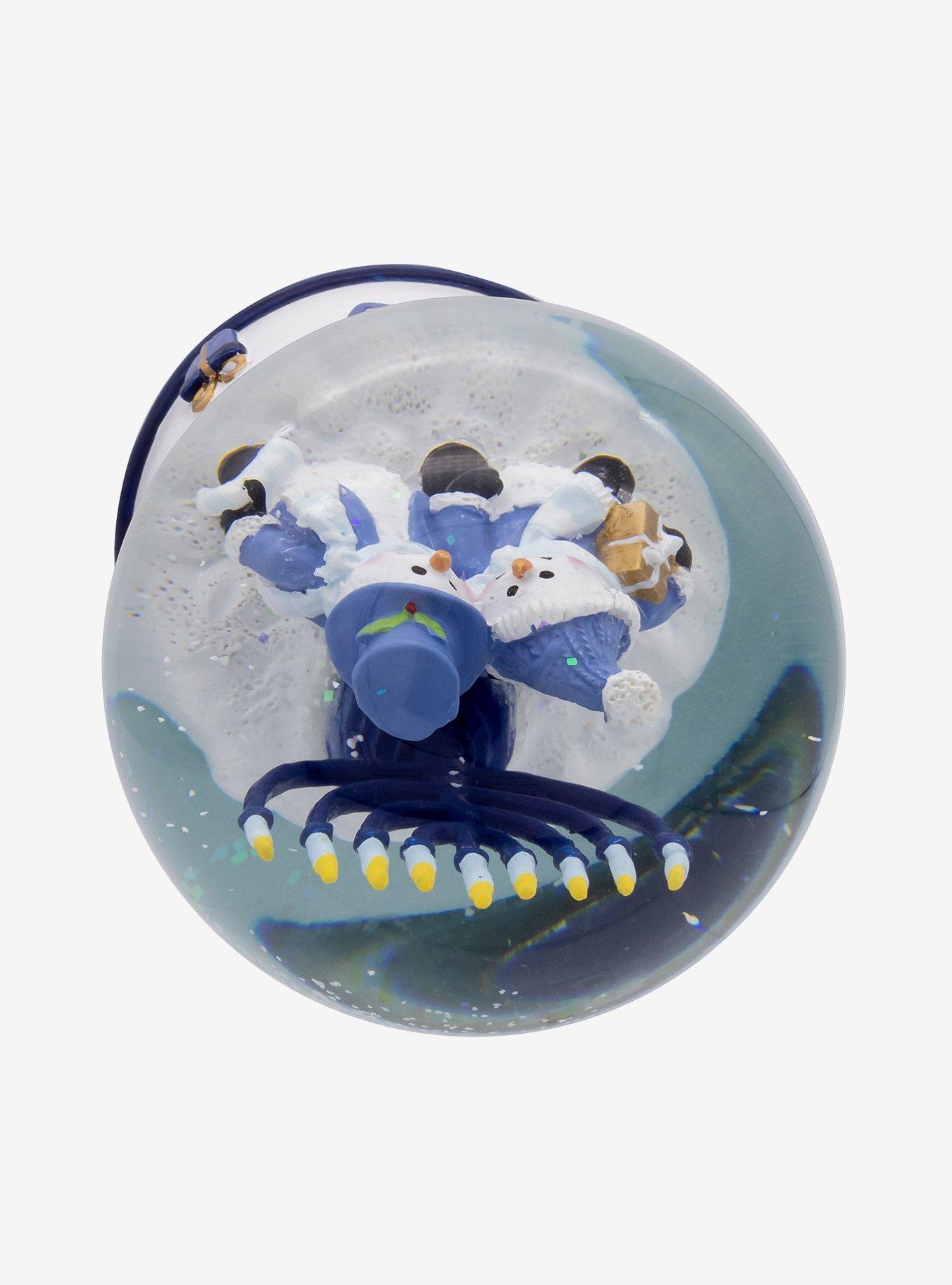 100MM Musical Wind-Up Hanukkah Snowman Water Globe, , alternate