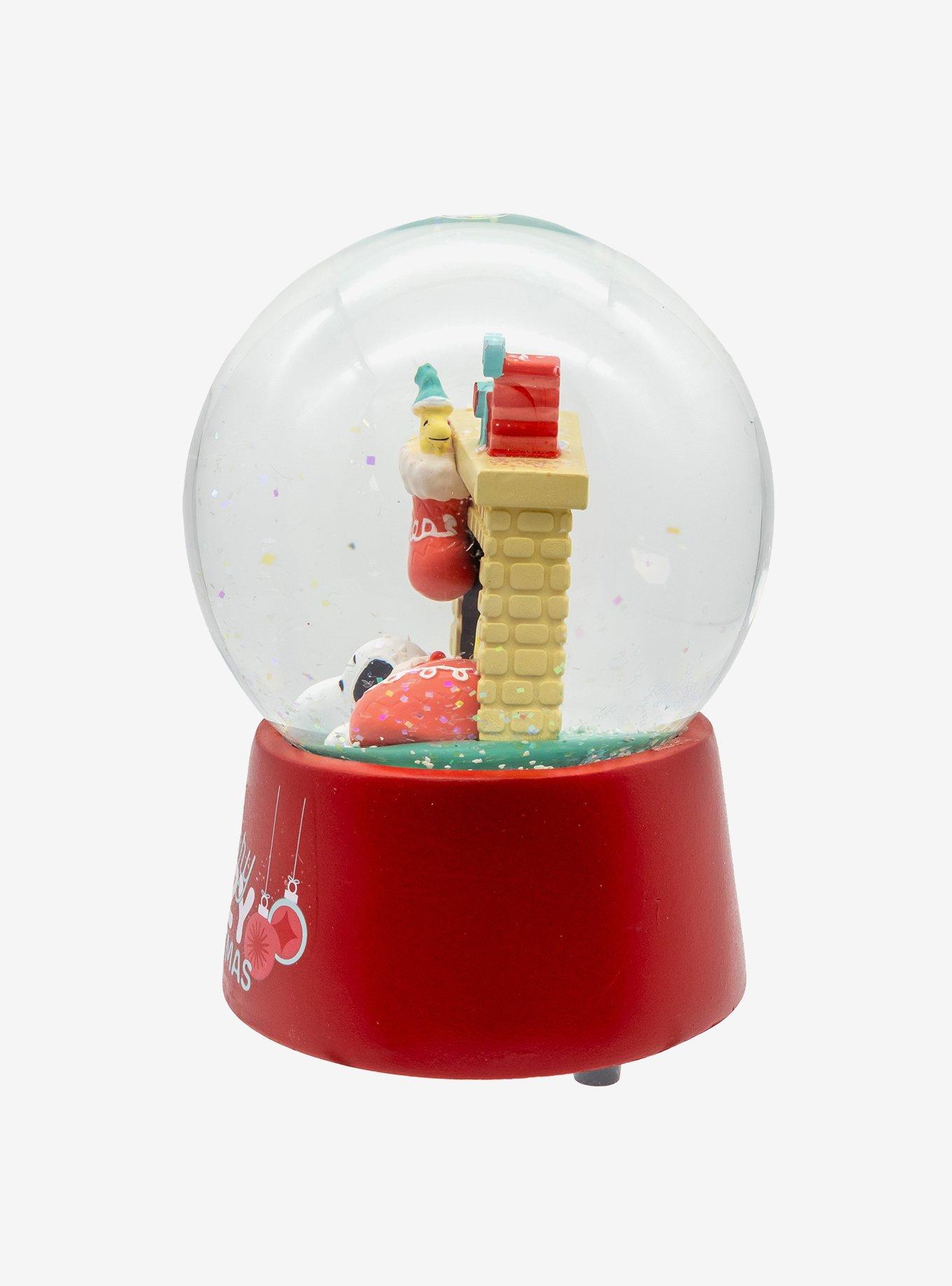 Peanuts Snoopy Fireplace 100MM Musical Water Globe, , alternate