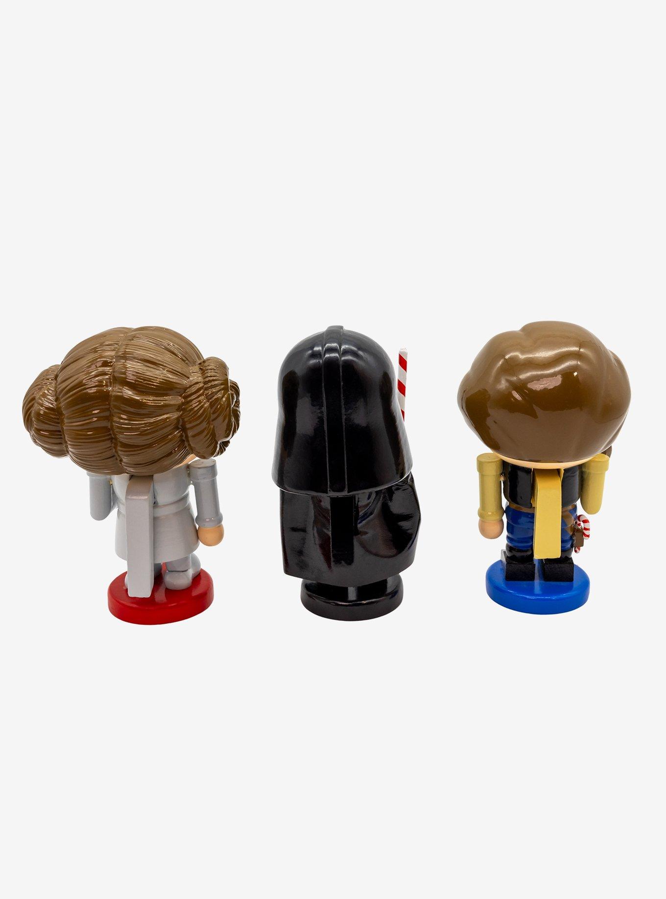 Star Wars Han Solo, Princess Leia, and Darth Vader Nutcracker 3-Piece Set, , alternate