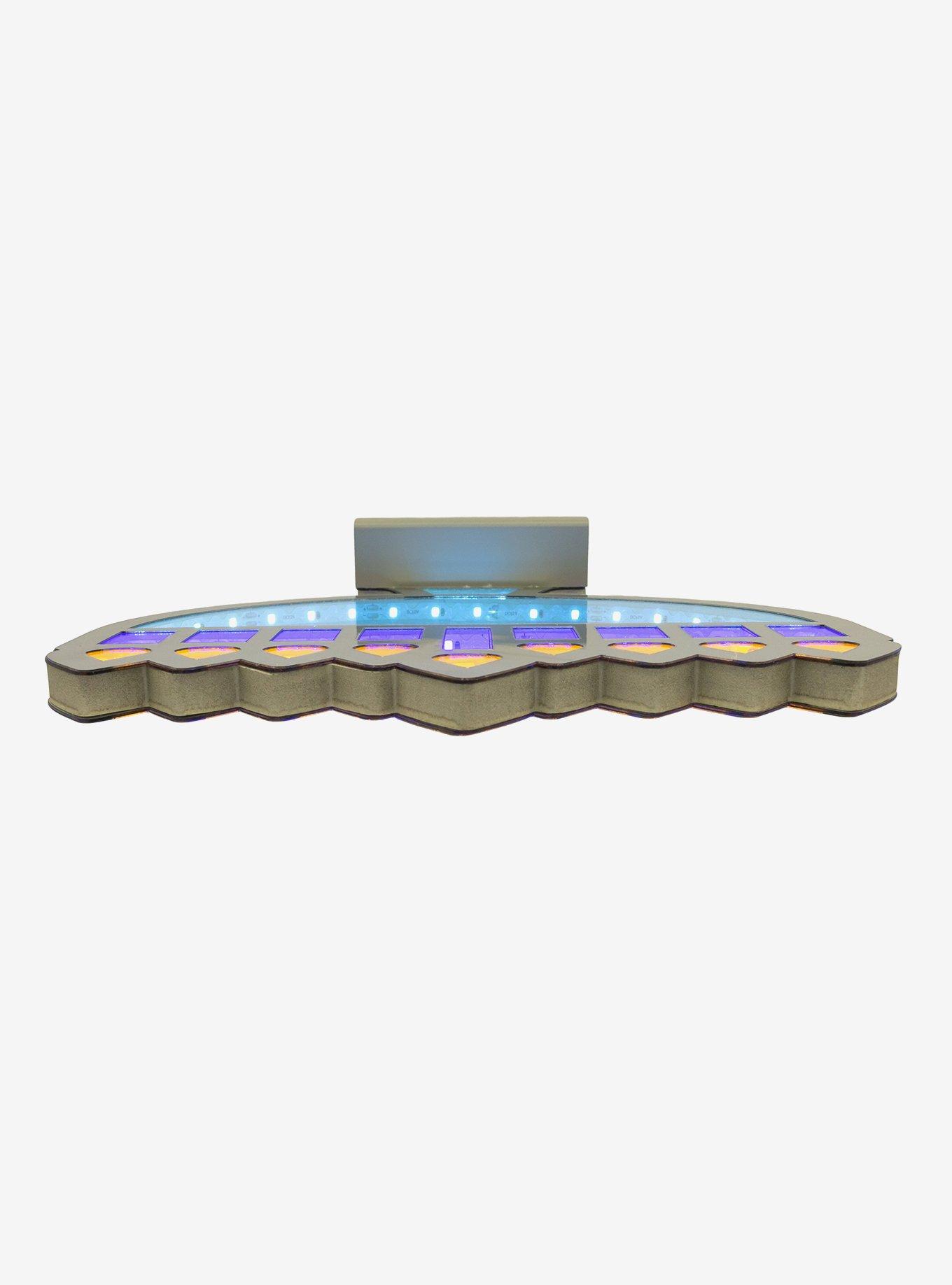 9.84-Inch Menorah Infinity Light, , alternate