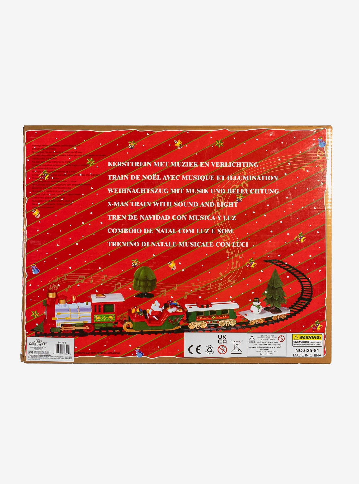 Battery Operated Musical Santa Train Table Piece, , hi-res