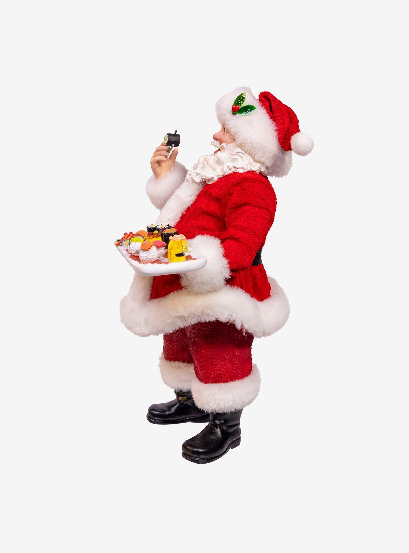 10.5-Inch Fabriche Santa with Sushi Platter