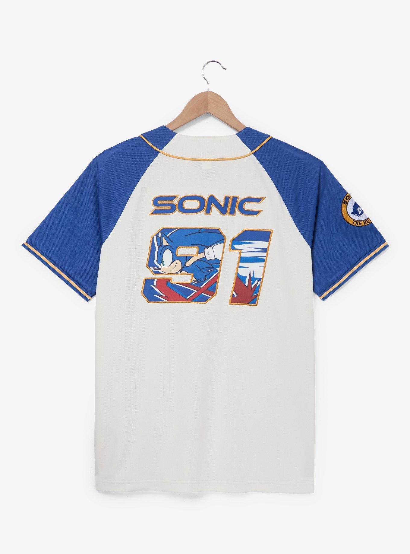 Sonic the Hedgehog Baseball Jersey - BoxLunch Exclusive, , hi-res