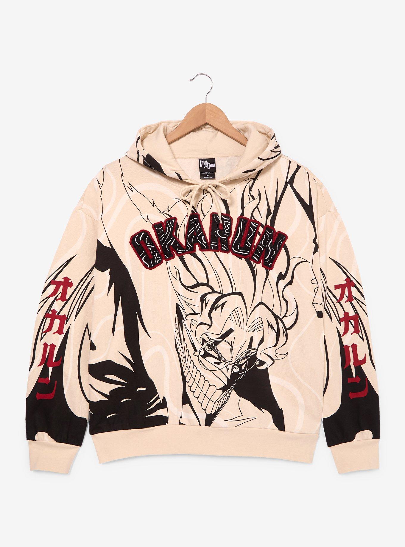 Dandadan Okarun Allover Print Hoodie - BoxLunch Exclusive, , alternate - view 5