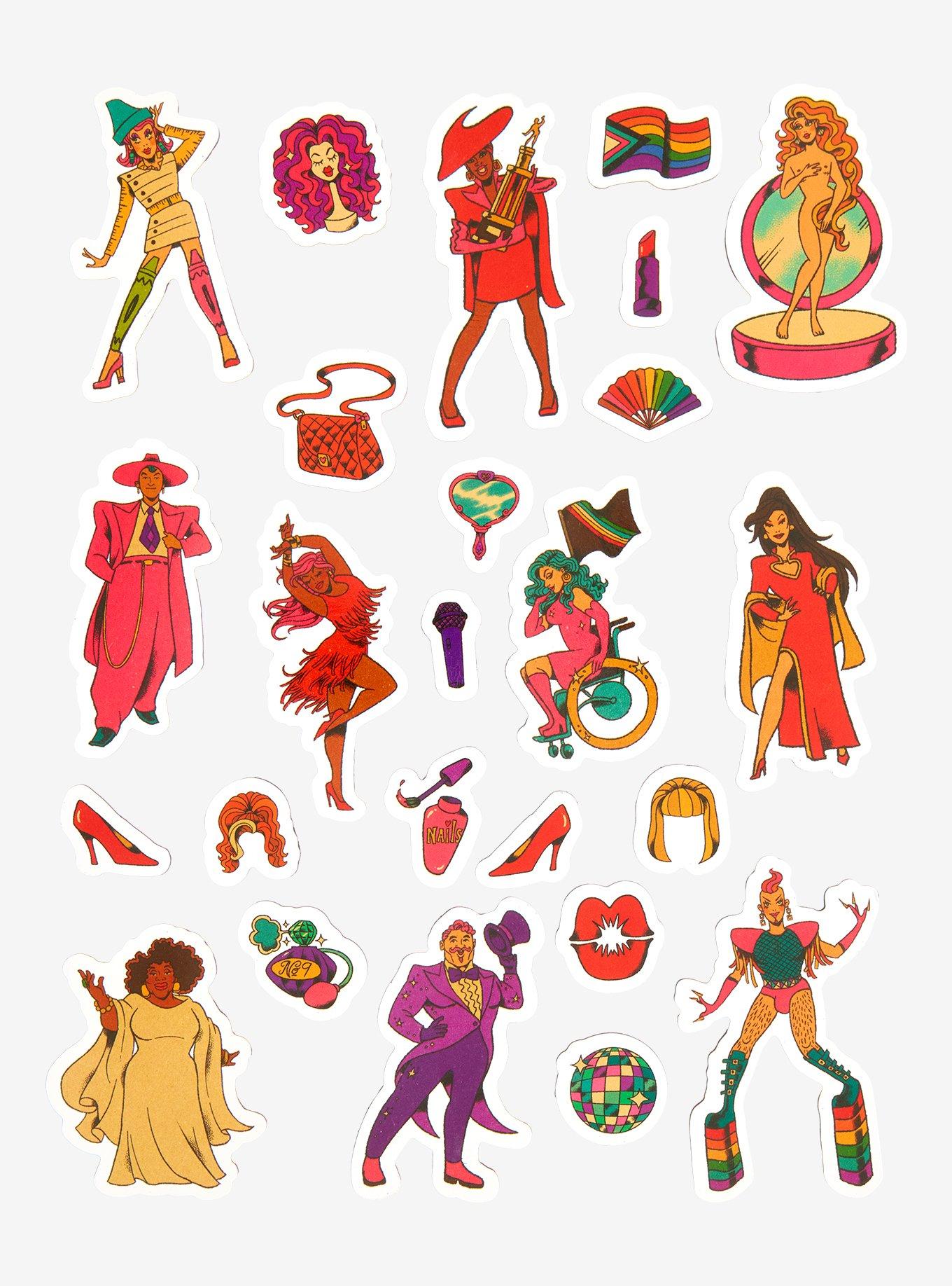 Drag Queen Magnet Set, , hi-res