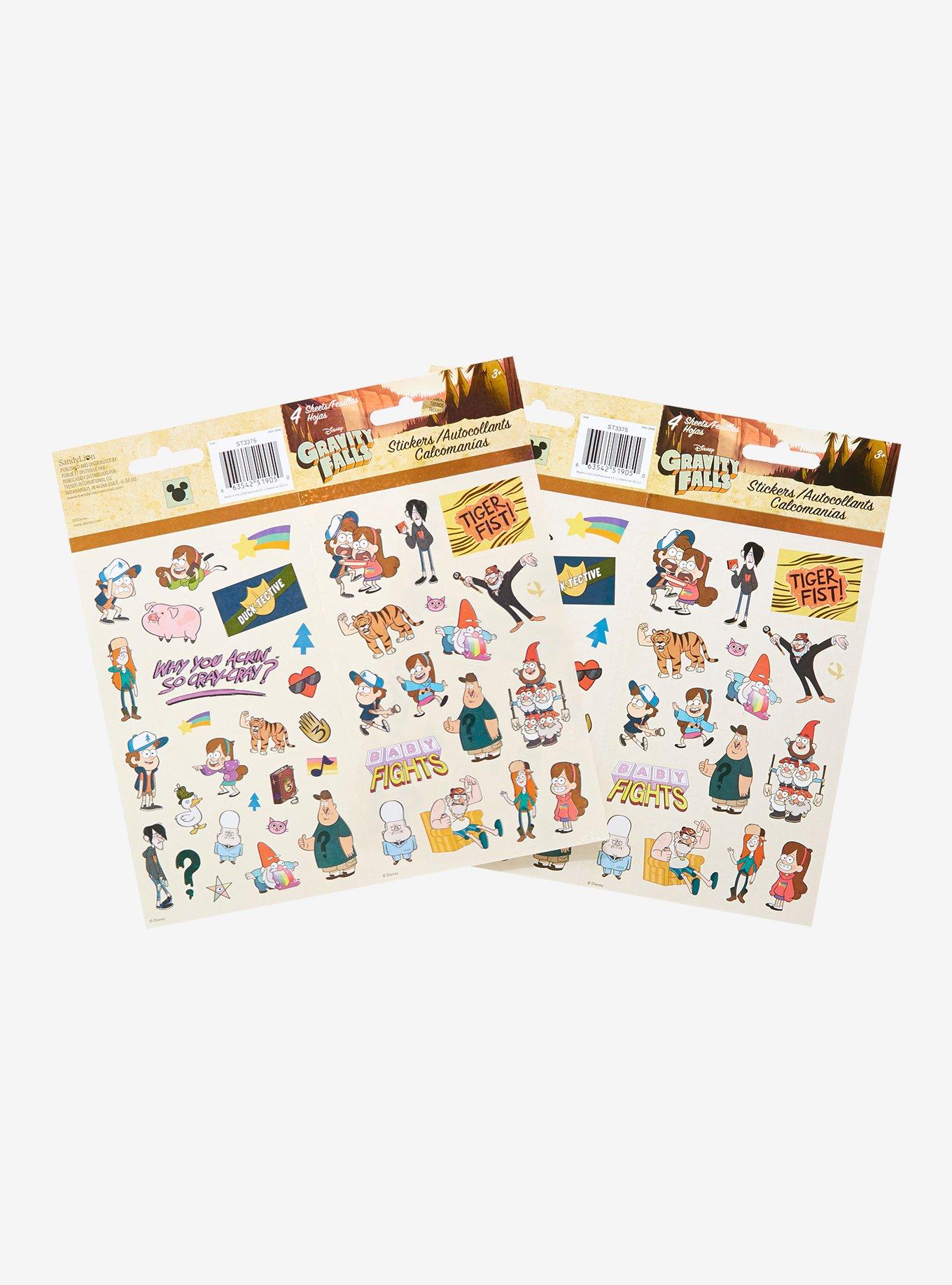 Disney Gravity Falls Sticker Sheets, , alternate