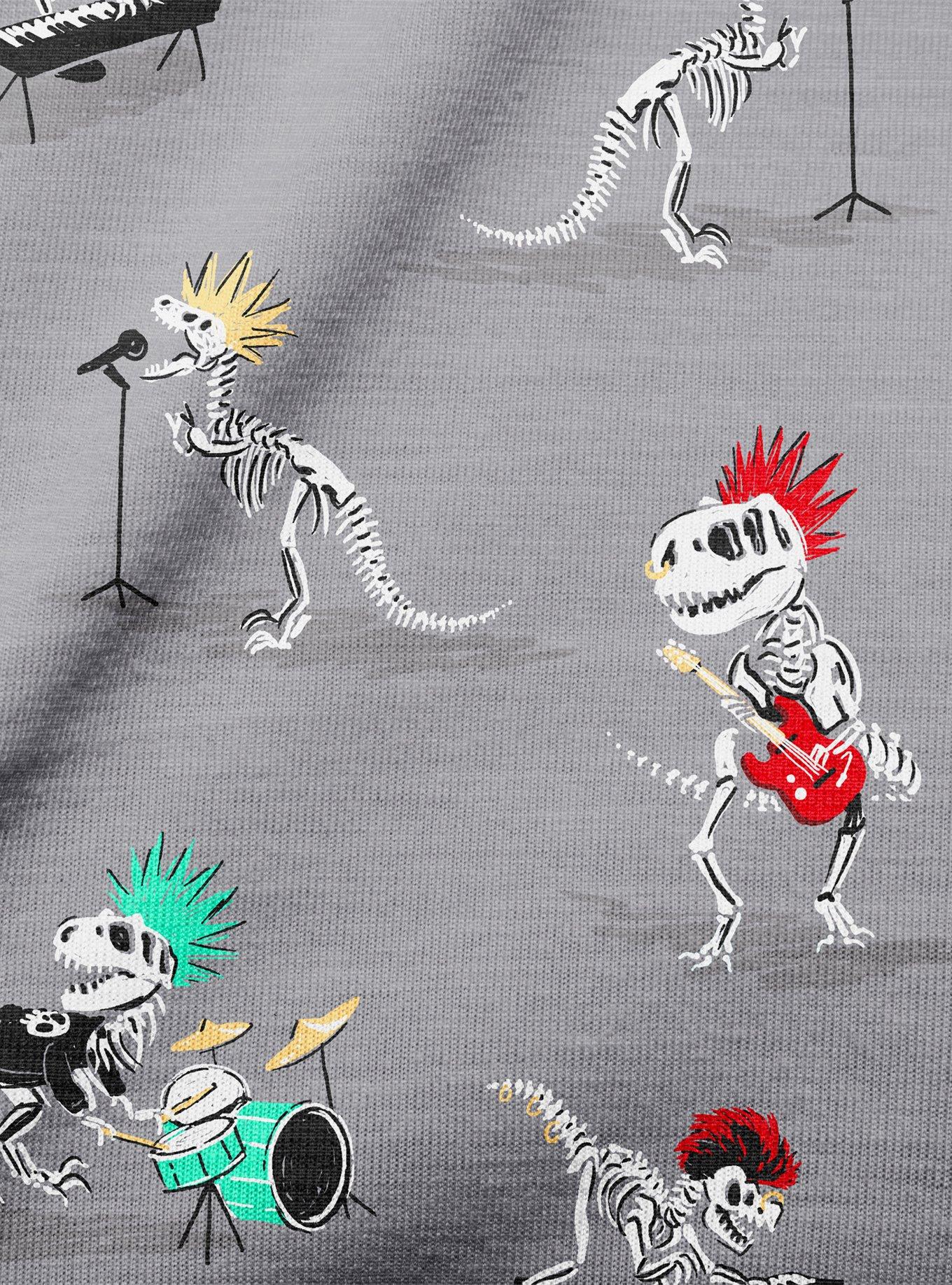 Dino Bones Youth 3-Piece Pajama Set