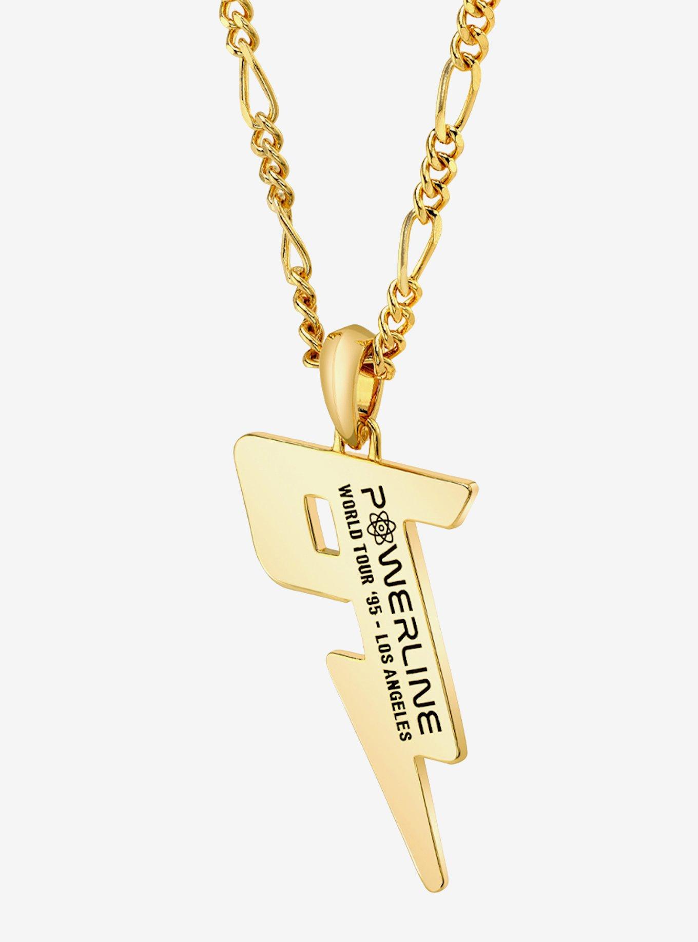 Disney X Rocklove Disney A Goofy Movie Powerline World Tour Bolt Necklace, , hi-res