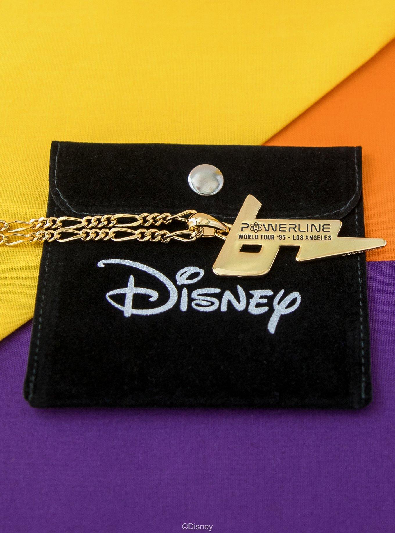 Disney X Rocklove Disney A Goofy Movie Powerline World Tour Bolt Necklace, , alternate
