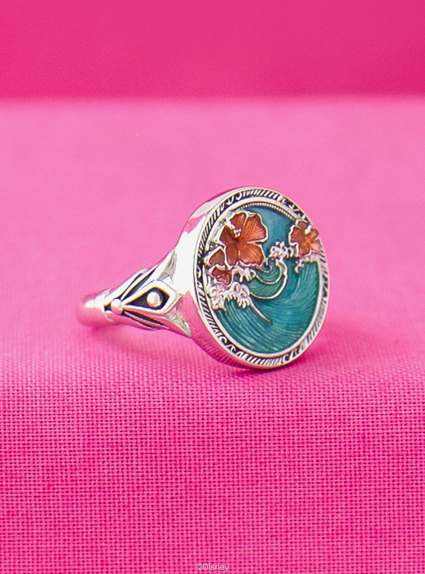 Disney X Rocklove Disney Lilo And Stitch Ohana Ring, , hi-res