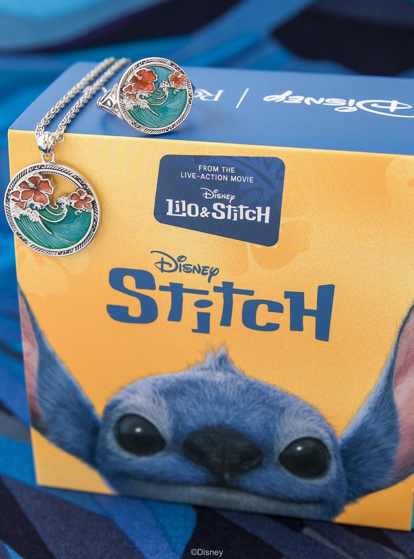 Disney X Rocklove Disney Lilo And Stitch Ohana Ring, MULTI, alternate