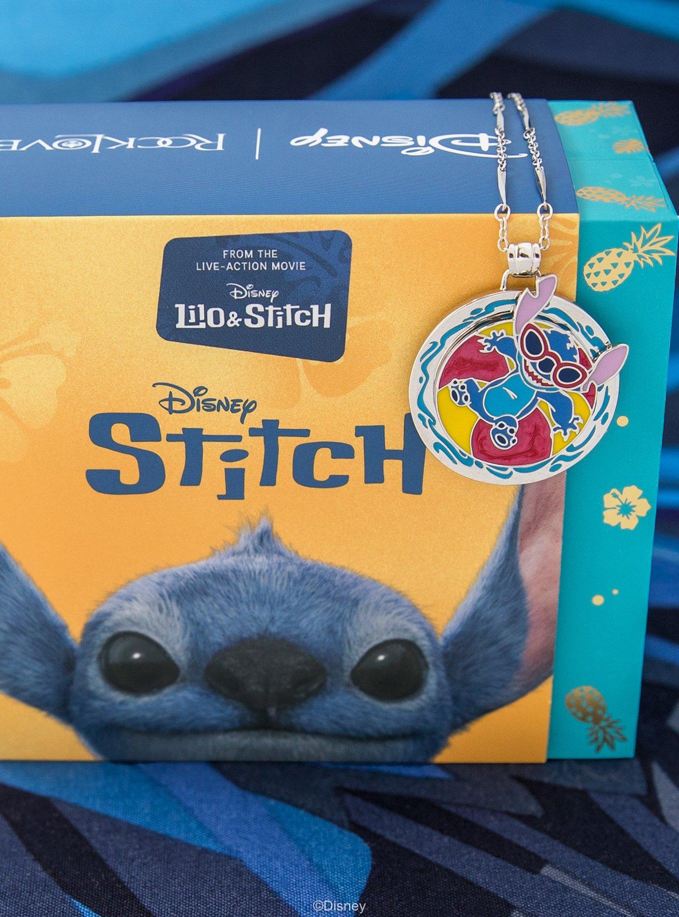 Disney X Rocklove Disney Lilo And Stitch Vacation Stitch Necklace, , alternate