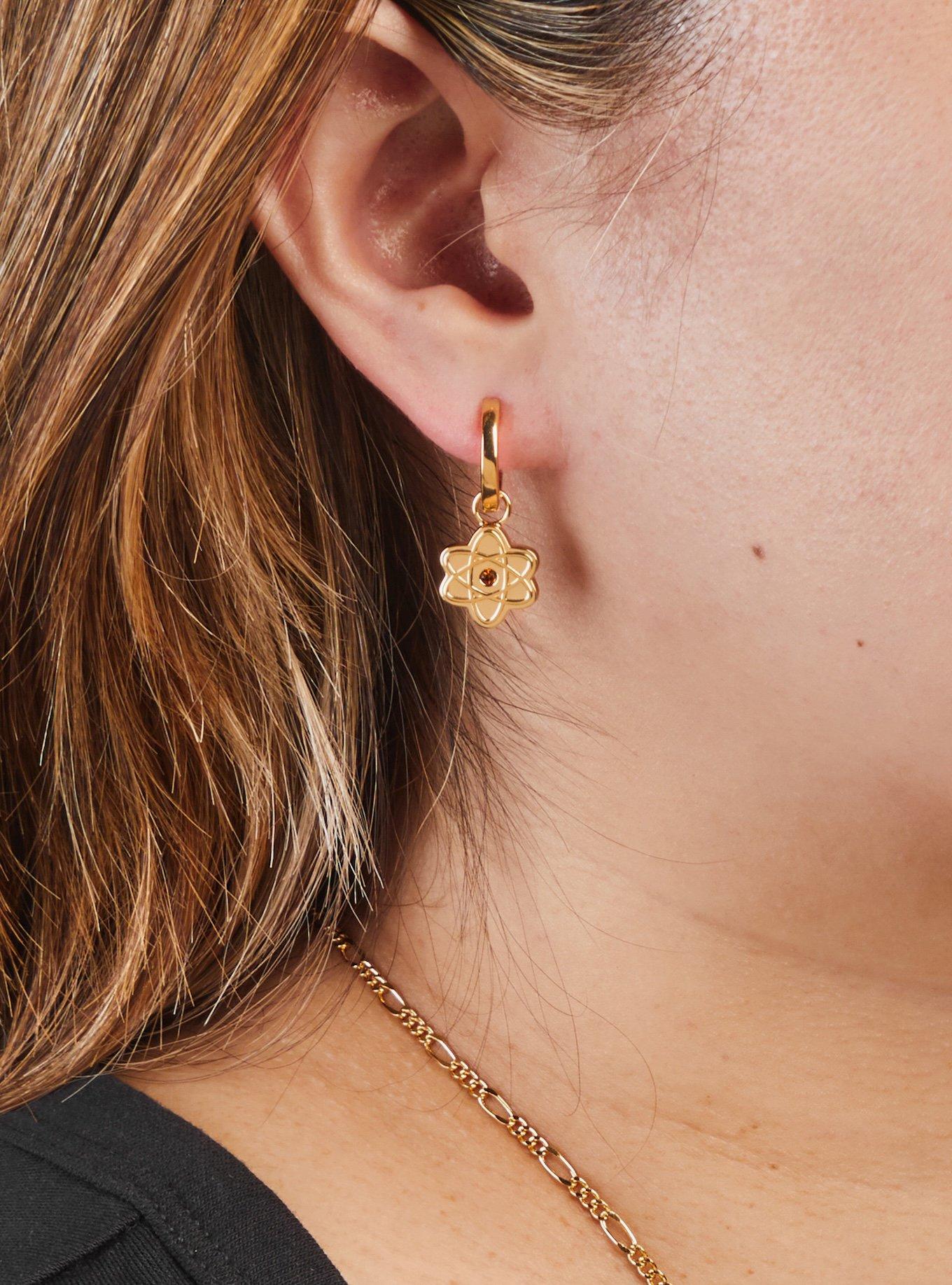 Disney X Rocklove Disney A Goofy Movie Powerline World Tour Atom Earrings, , hi-res