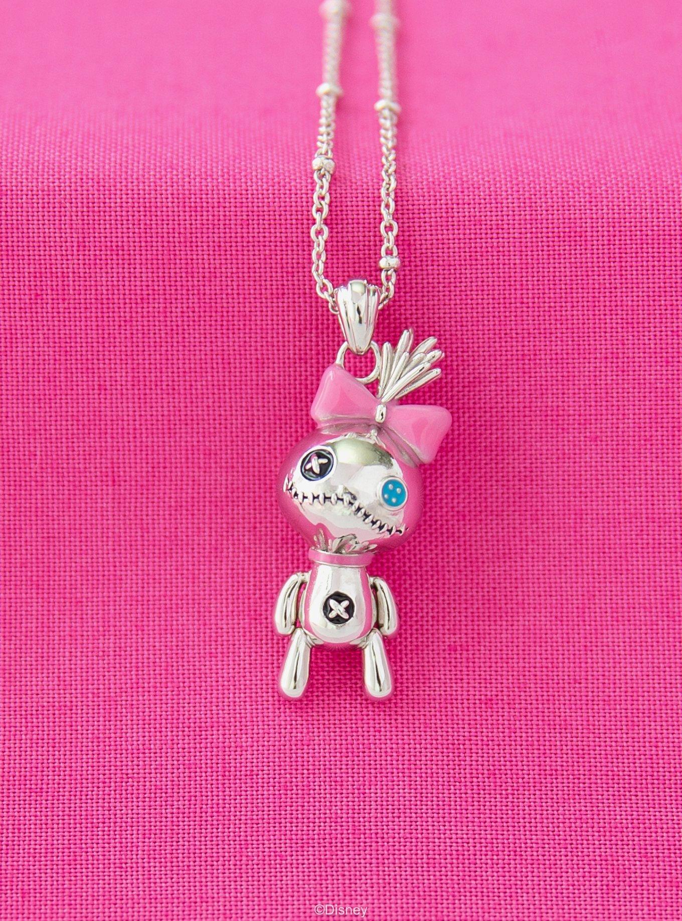 Disney X Rocklove Disney Lilo And Stitch Wiggly Scrump Necklace