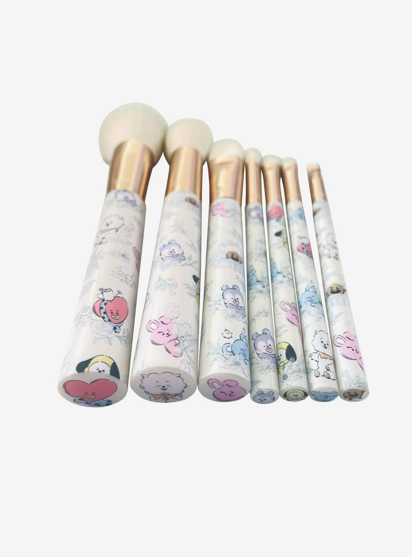 BT21 7-PC Makeup Brush Set, , hi-res