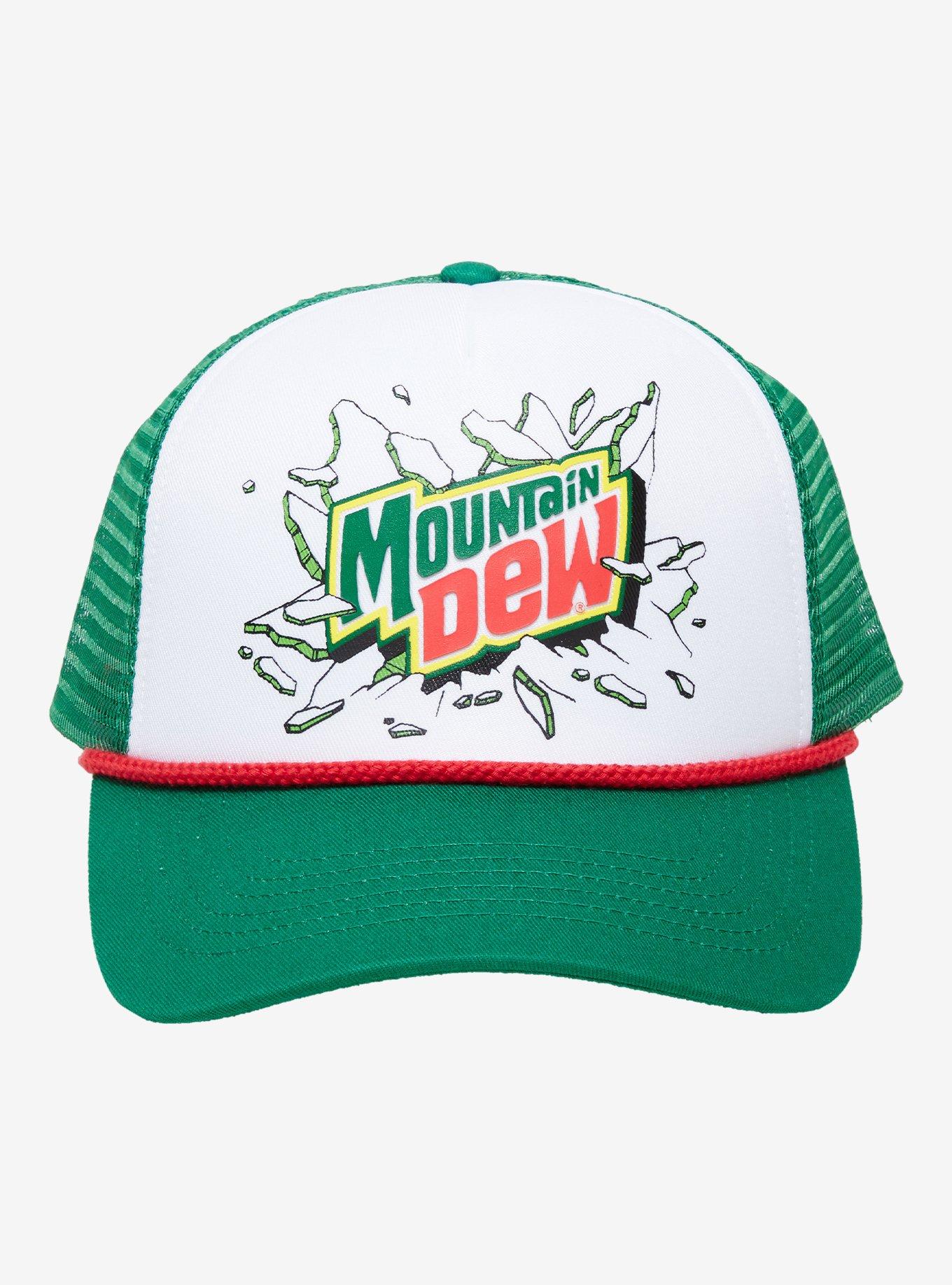 Mountain Dew Logo Trucker Hat, , hi-res