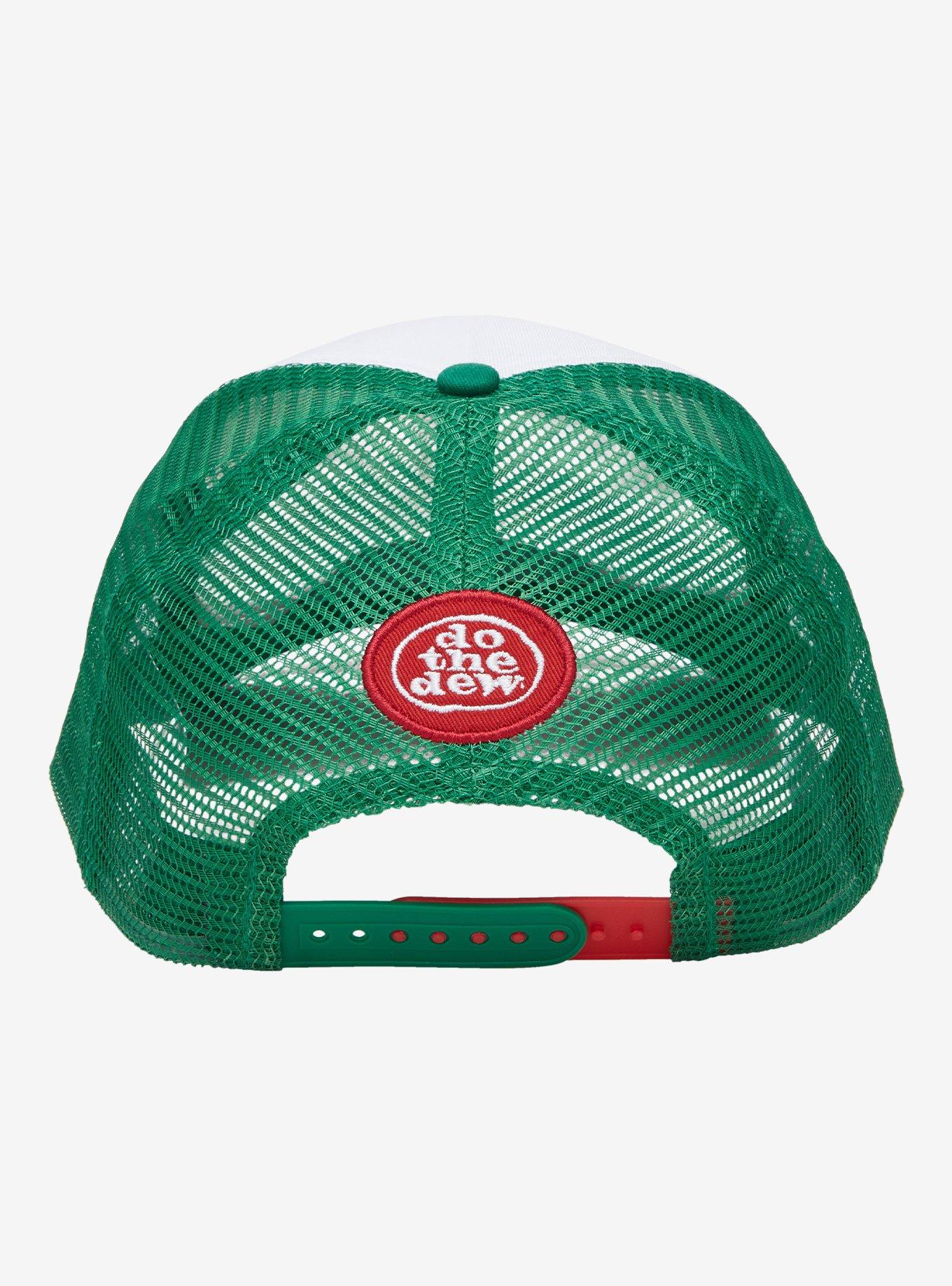 Mountain Dew Logo Trucker Hat, , alternate - view 3
