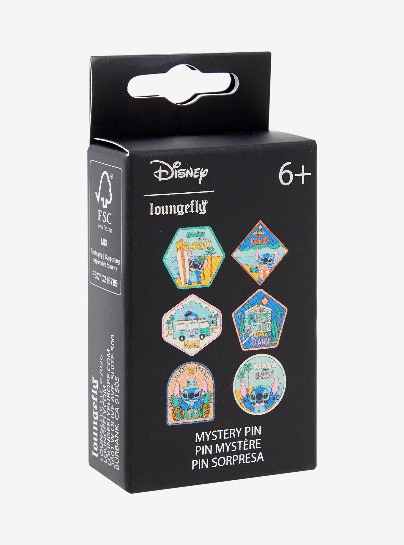 Loungefly Disney Stitch Hawai'i Travel Blind Box Enamel Pin Hot Topic Exclusive, , hi-res