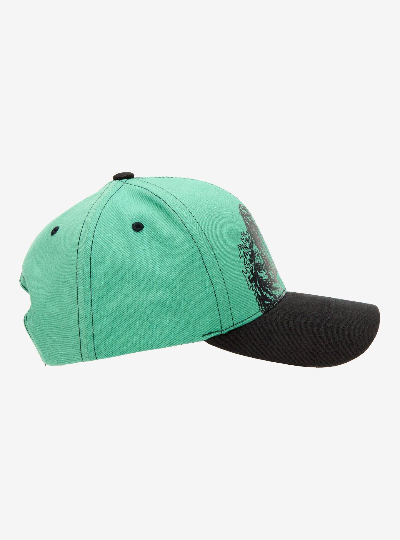 Godzilla Split Tone Ball Cap - BoxLunch Exclusive, , alternate