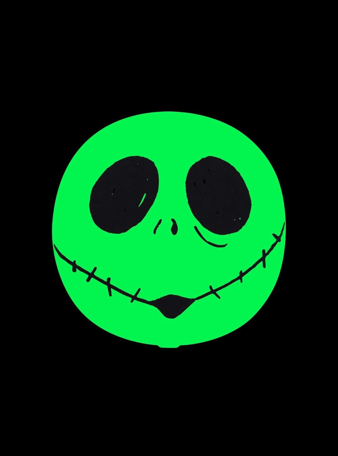 Disney The Nightmare Before Christmas Jack Skellington "Glow in the Dark" LED Compact Mirror, , hi-res