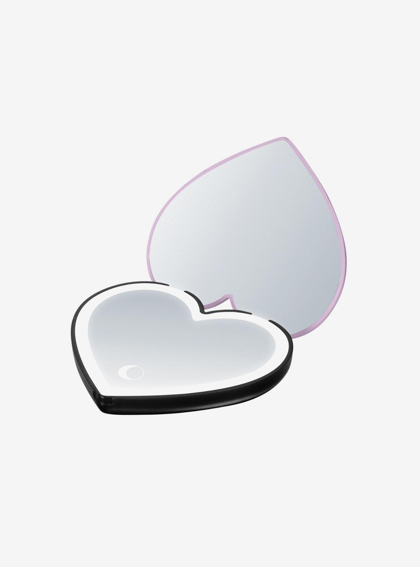 Disney The Nightmare Before Christmas Jack and Sally Heart LED Compact Mirror, , hi-res