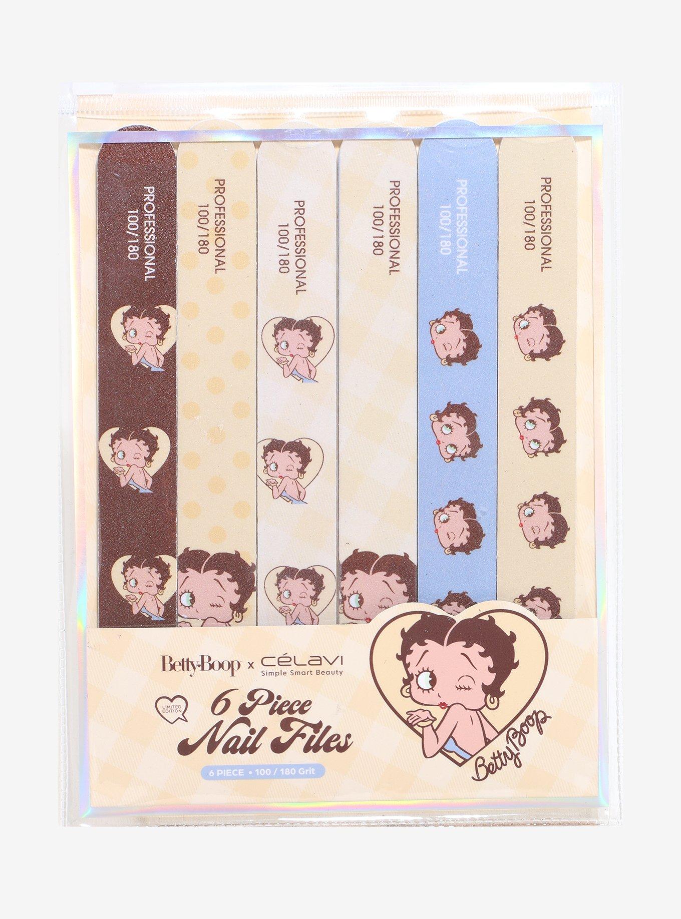 C&eacute;lavi Betty Boop Heart Nail File Set, , hi-res