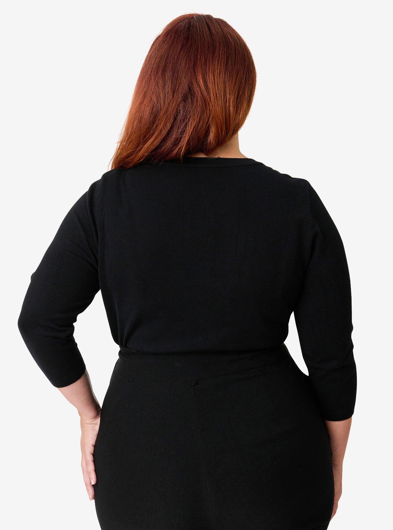 Disney Fantasia Collection by Unique Vintage Plus Size Sorcerers Apprentice Cardigan, , hi-res