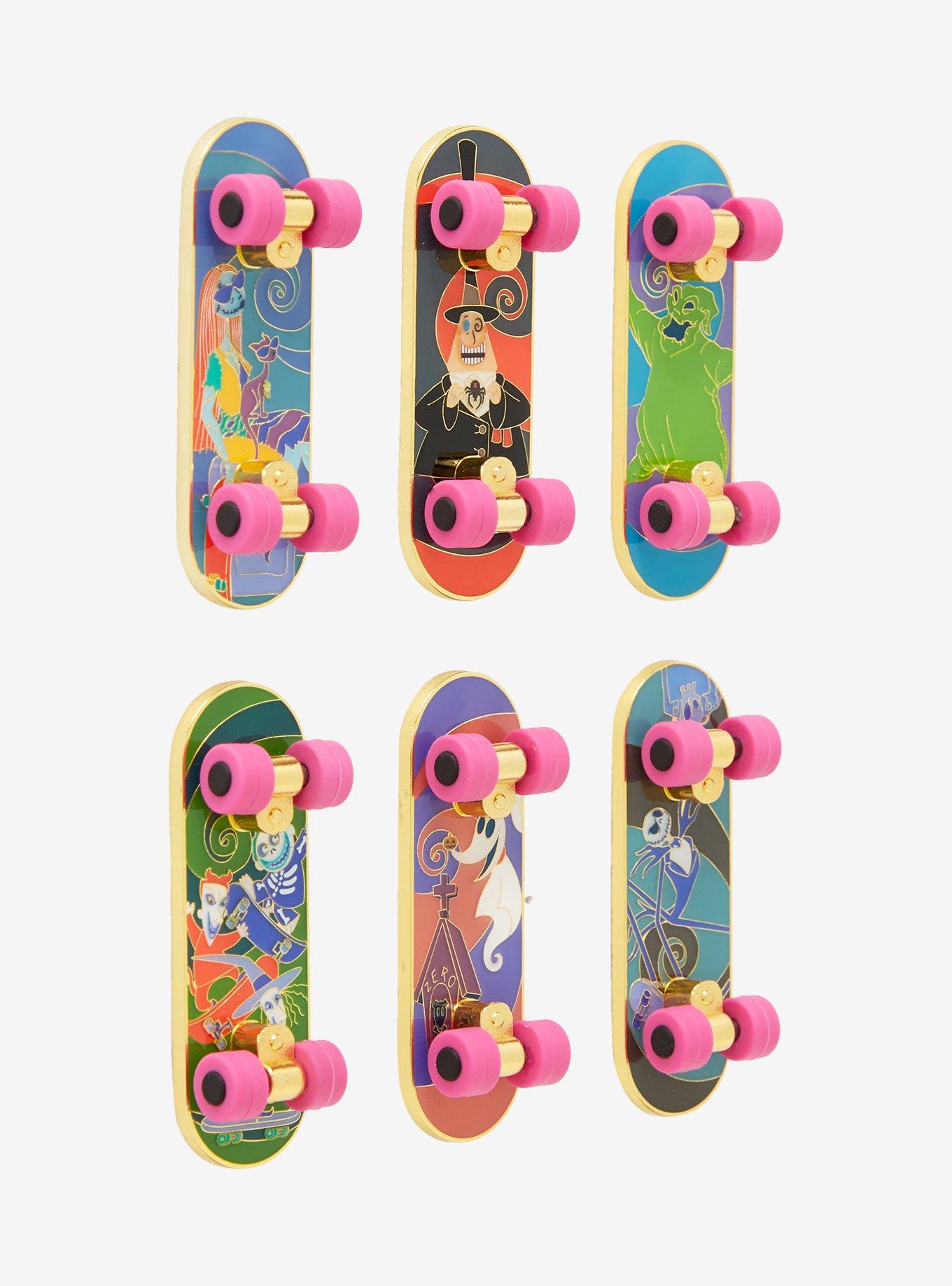 Loungefly The Nightmare Before Christmas Skateboard Blind Box Enamel Pin, , hi-res