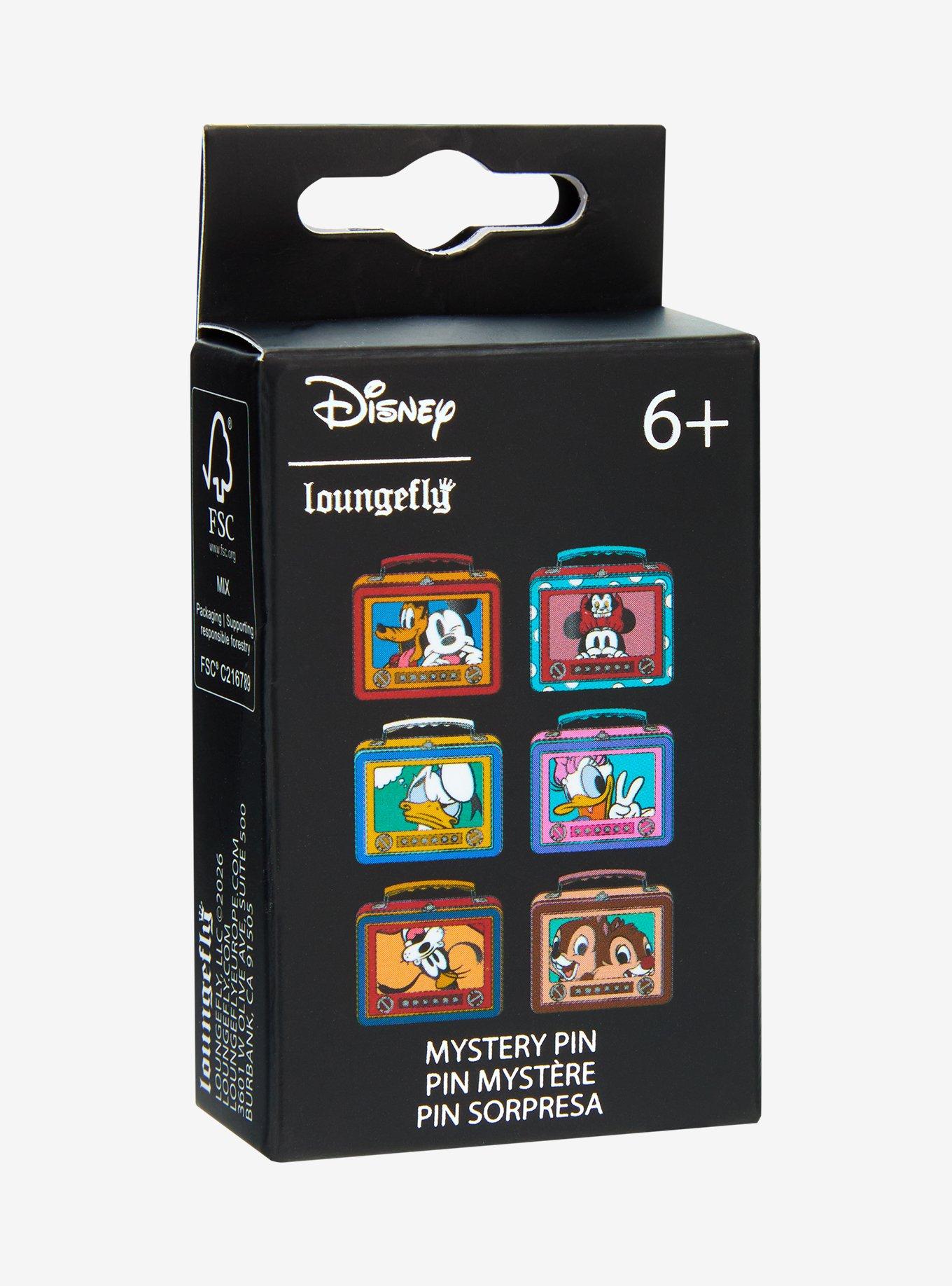 Loungefly Disney Mickey Mouse & Friends Lunch Box  Blind Box Enamel Pin Hot Topic Exclusive, , hi-res