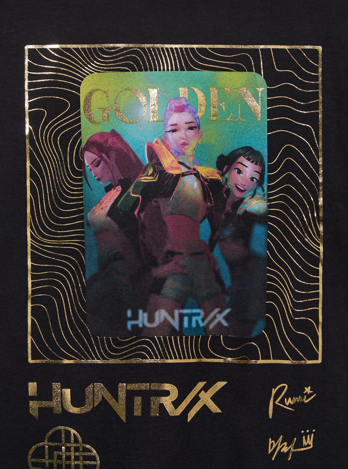 KPop Demon Hunters Huntr/x Golden Foil T-Shirt, , hi-res