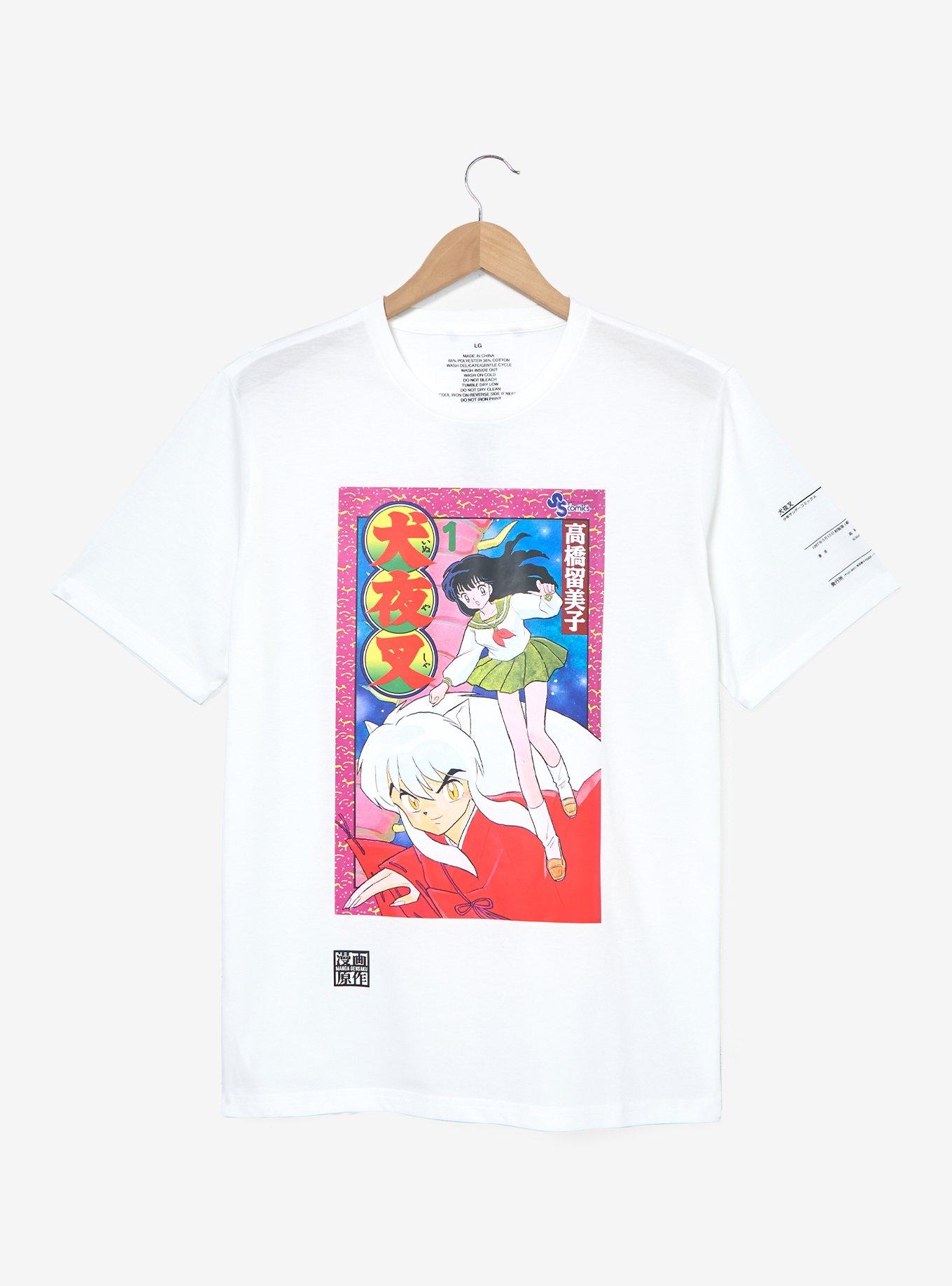 InuYasha Manga Cover T-Shirt &mdash; BoxLunch Exclusive, , alternate