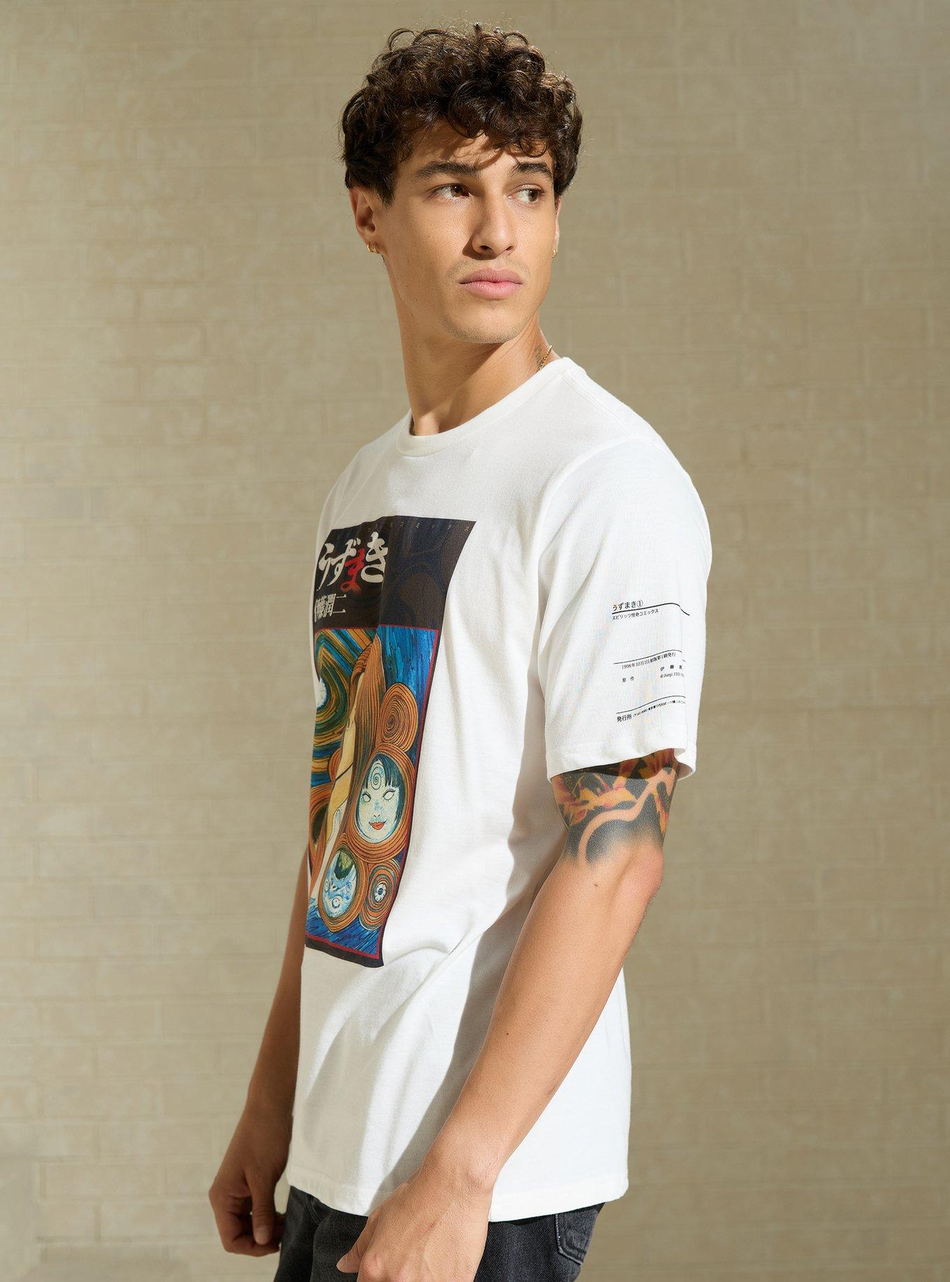 Uzumaki Manga Cover Graphic T-Shirt &mdash; BoxLunch Exclusive, , alternate - view 3